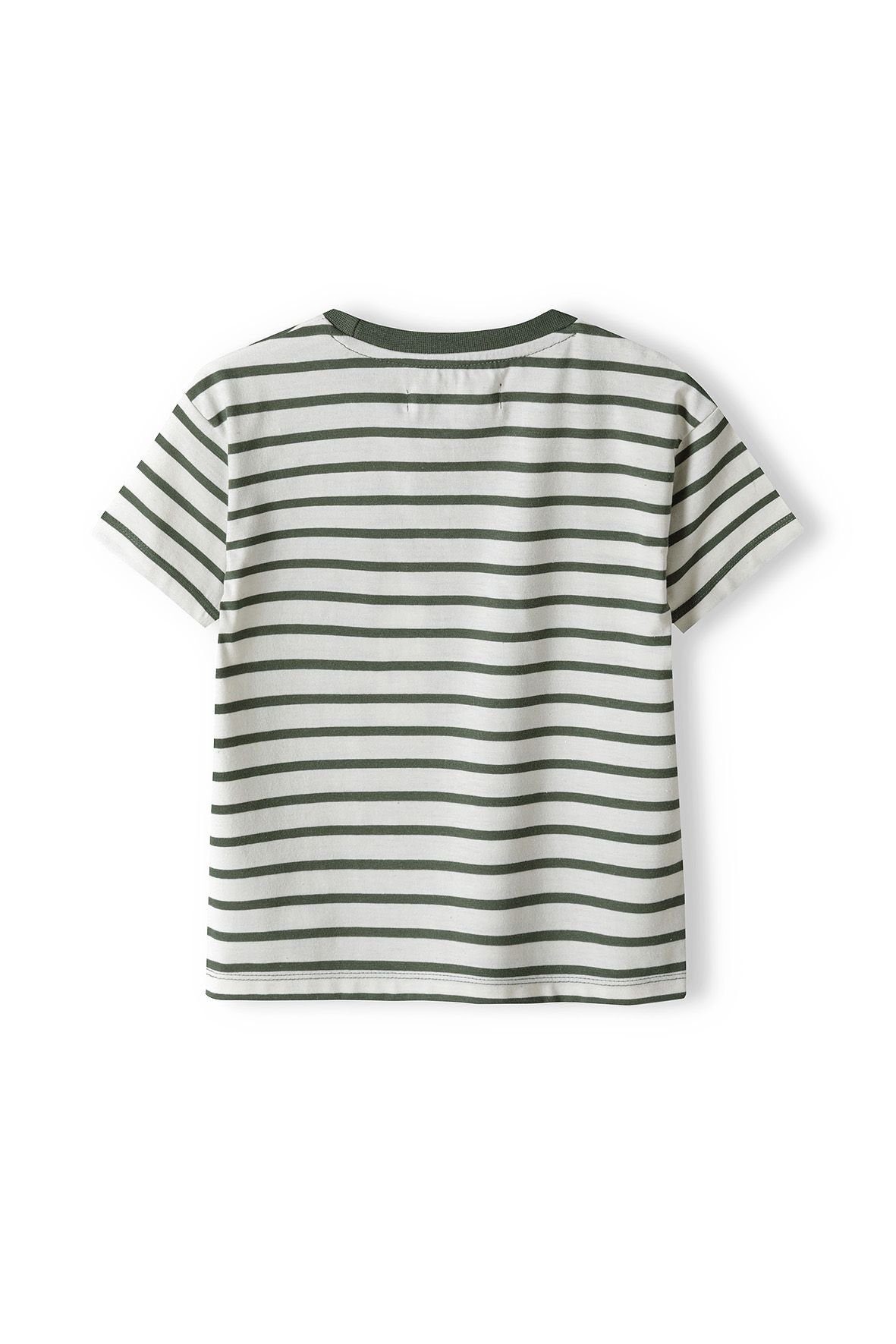 Shorts MINOTI T-Shirt und T-Shirt Khakigrün Set (12m-8y) Sweatbermudas &