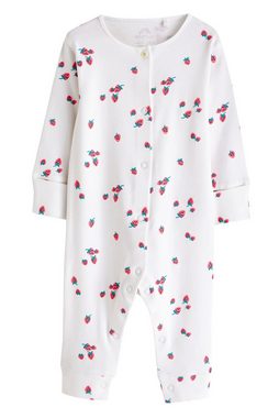 Next Schlafoverall Babyschlafanzüge ohne Füßchen mit Obst-Print, (5-tlg)