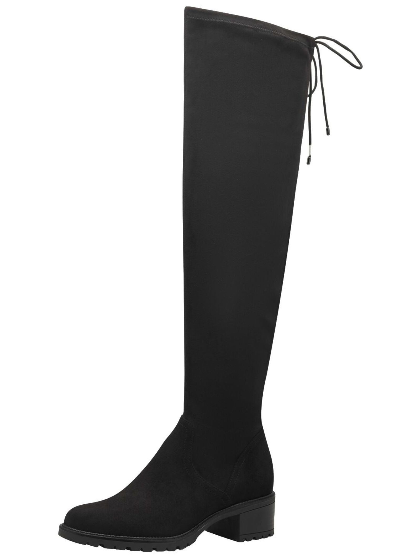 Tamaris Stiefel Lederimitat/Textil Overkneestiefel