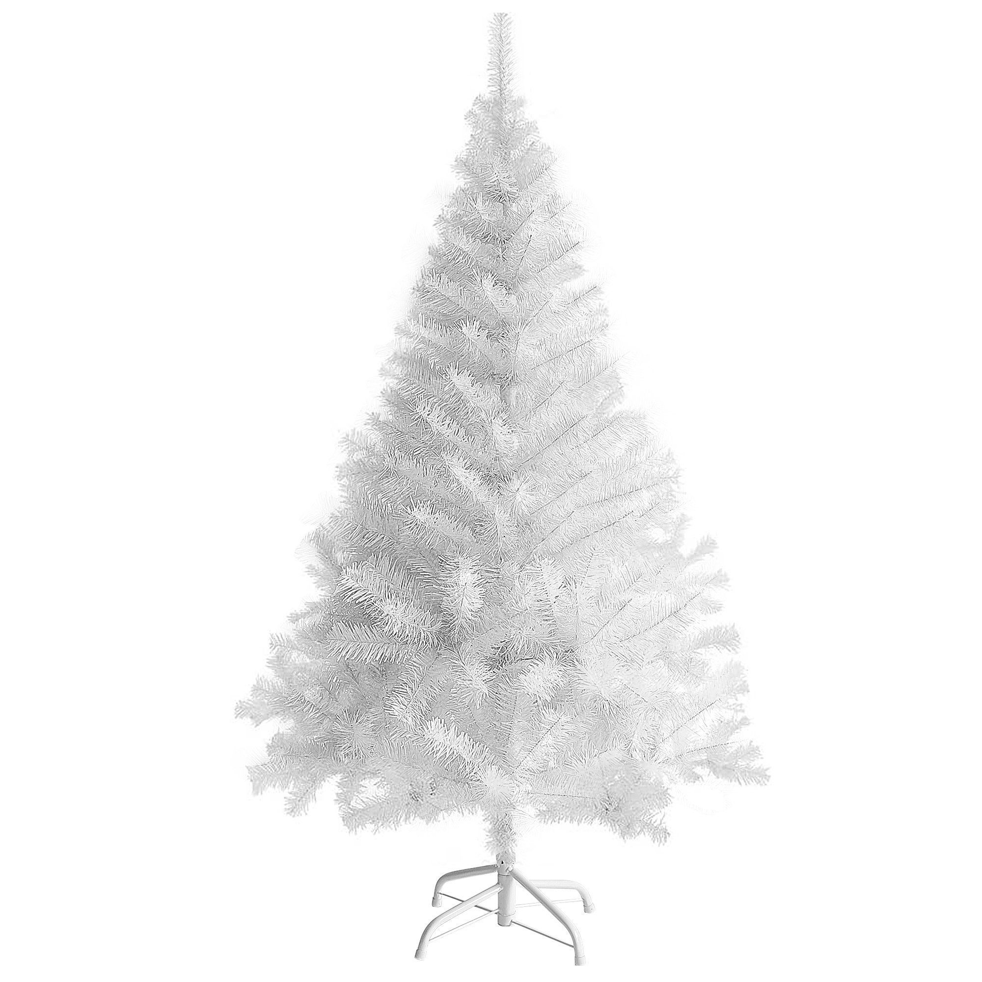 ElitVita Künstlicher Weihnachtsbaum 120/150/180/240cm Tannenbaum mit Metall Ständer Abziehbar und Klappbar, für Zuhause, Adventskalender, Wohnzimmer, Hof, Weihnachtsfeier