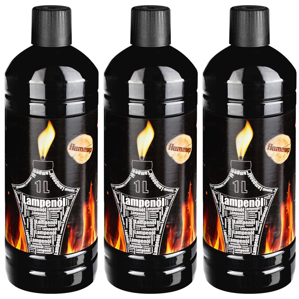 Flameup Lampenöl 3 L Lampenöl Gartenfackel neutral klar Petroleumlampe Ölla günstig online kaufen