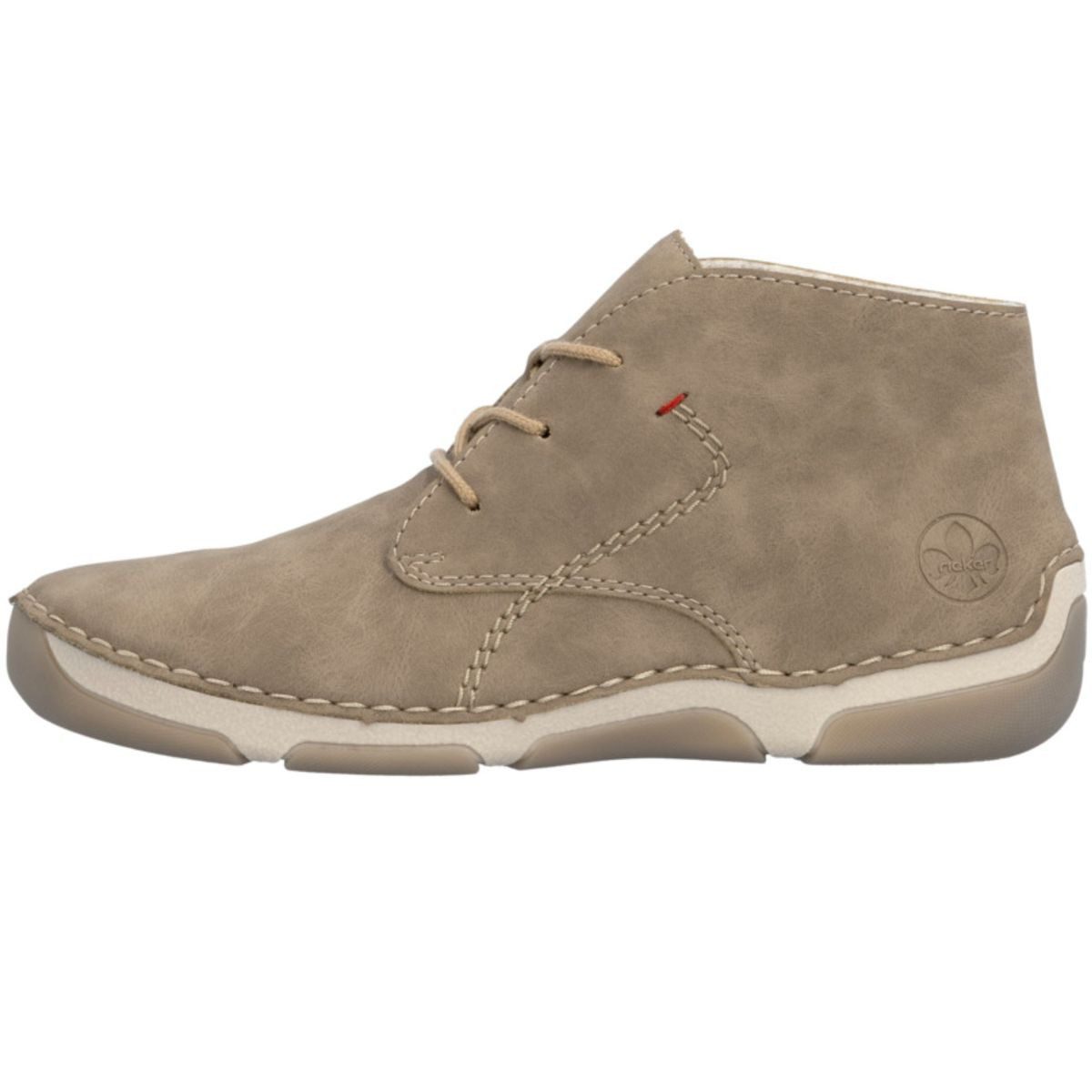Rieker 55929-64 Stiefelette Knöchelhoher Schnürer mit feiner Schnürung
