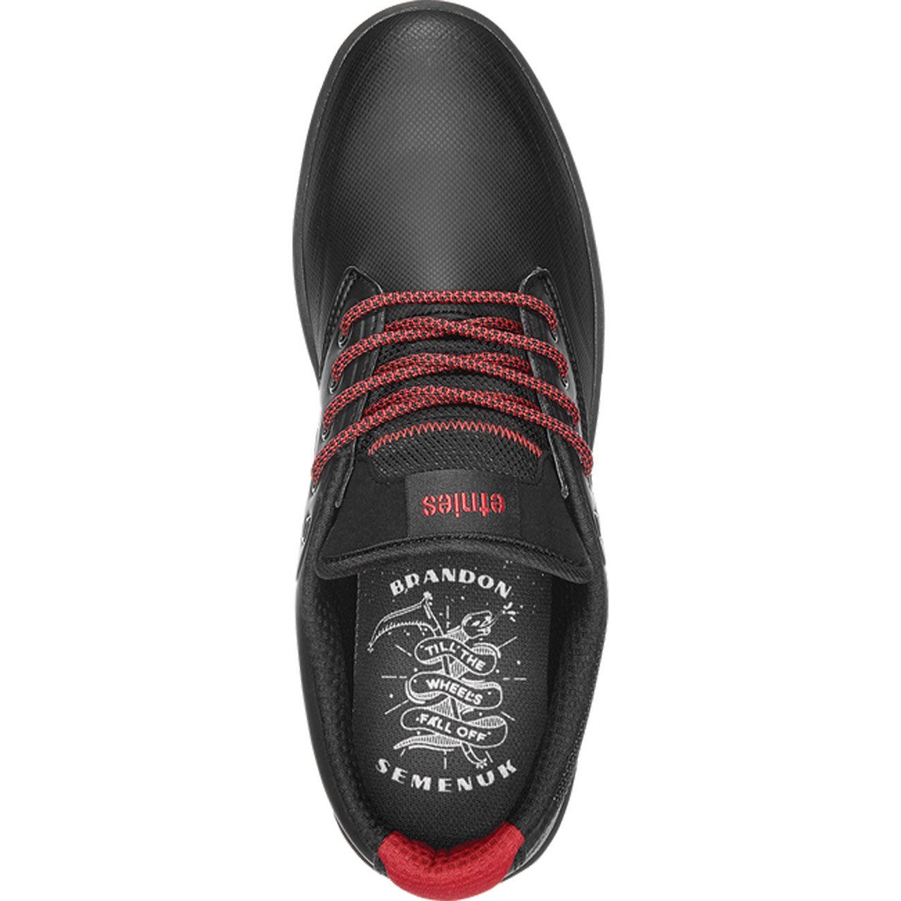 etnies 595-black/red Skateschuh PRO SEMENUK