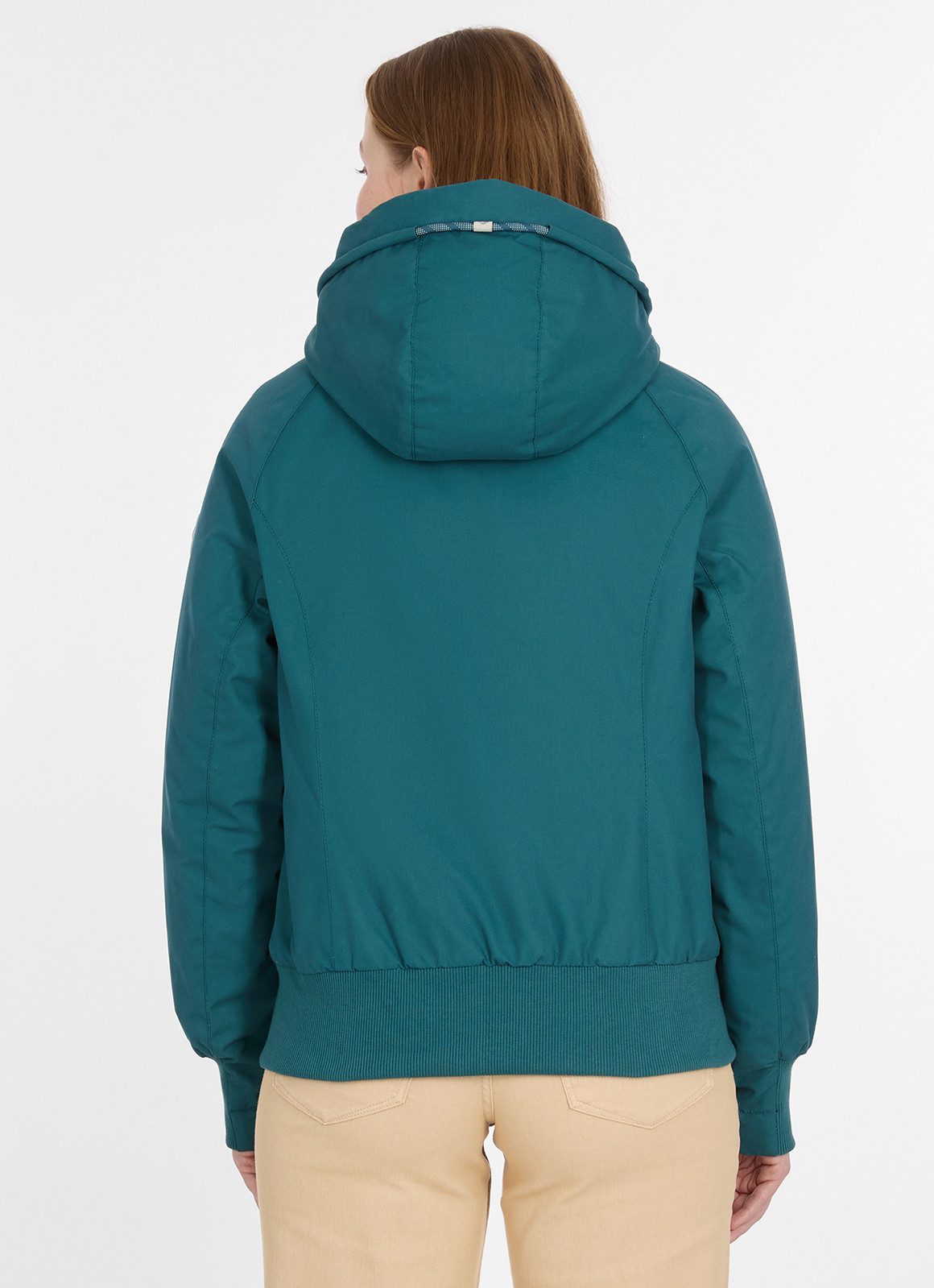 Ragwear Outdoorjacke LUMIE WARM Reißverschluss mit Kinnschutz, Kapuze mit Kordel