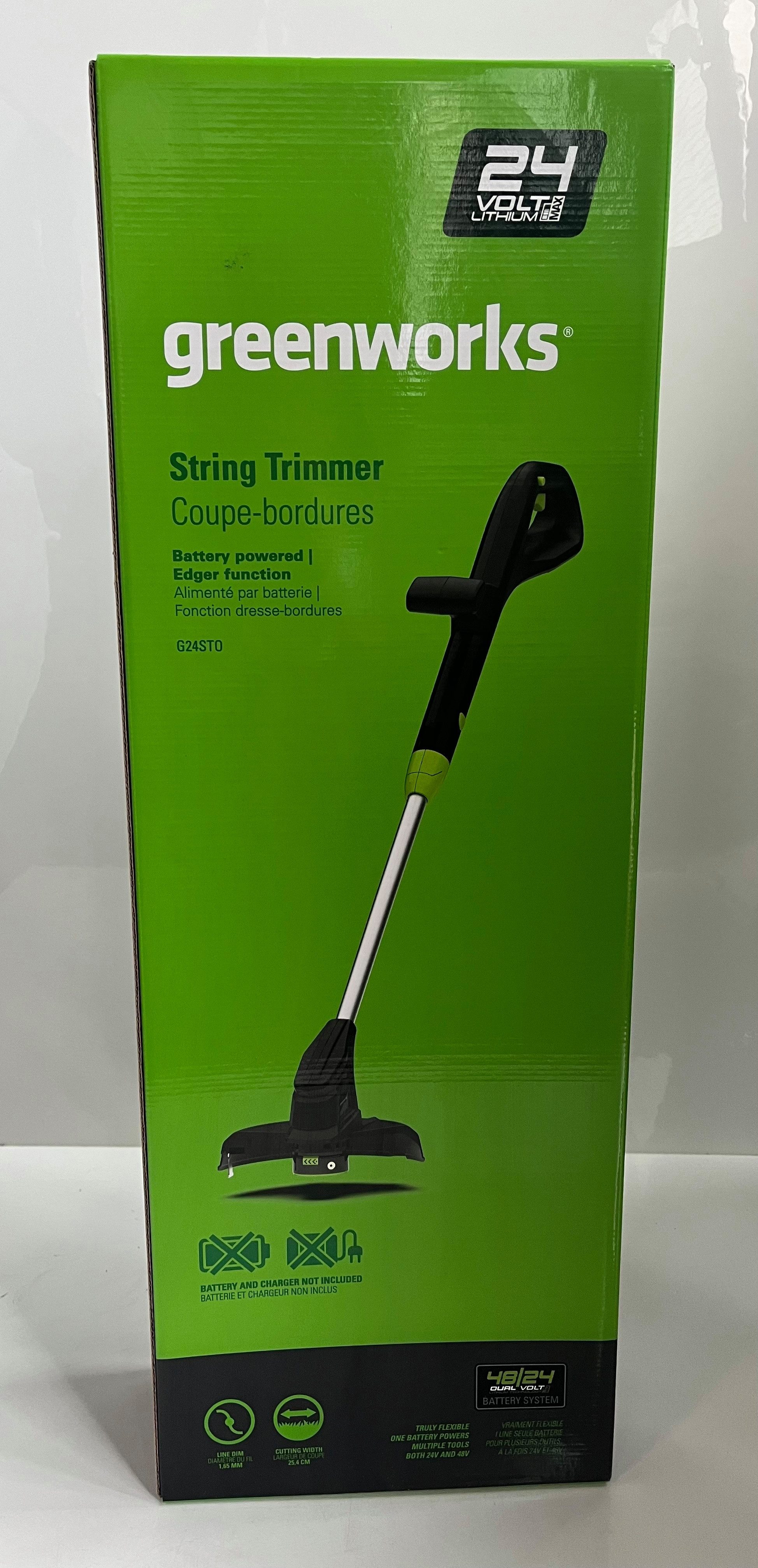 Greenworks Akku-Rasentrimmer Greenworks Rasentrimmer G24STO - günstig online kaufen