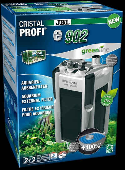 JBL GmbH & Co. KG Aquariumfilter JBL CRISTALPROFI e902 greenline Außenfilter für Aquarien von 90-300