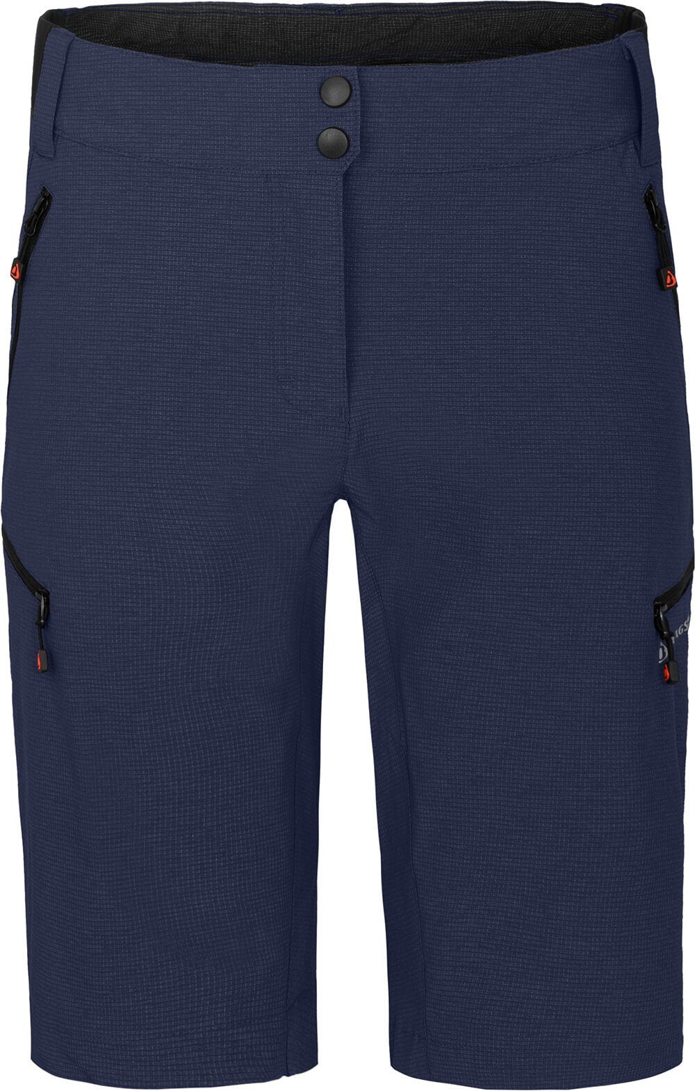 Bergson Fahrradhose VALLI Bermuda Damen Radshorts, robust, elastisch, Normalgrößen, peacoat blau