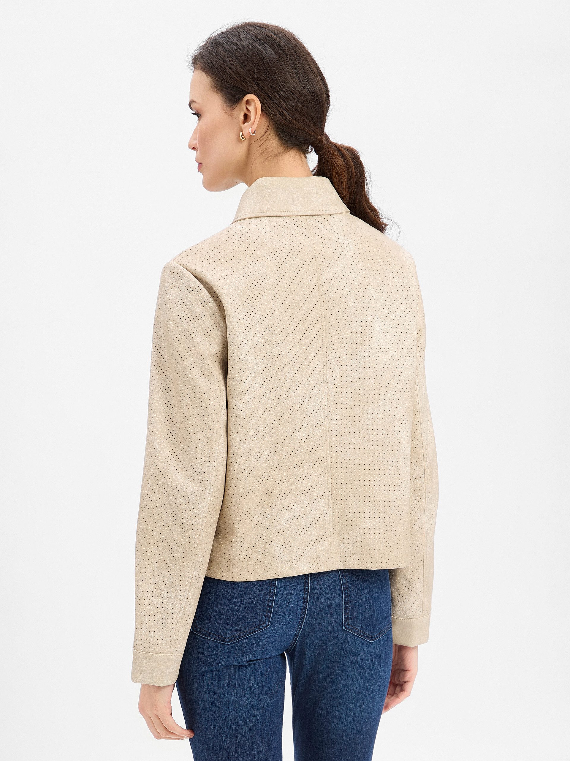 Amber & June Lederjacke