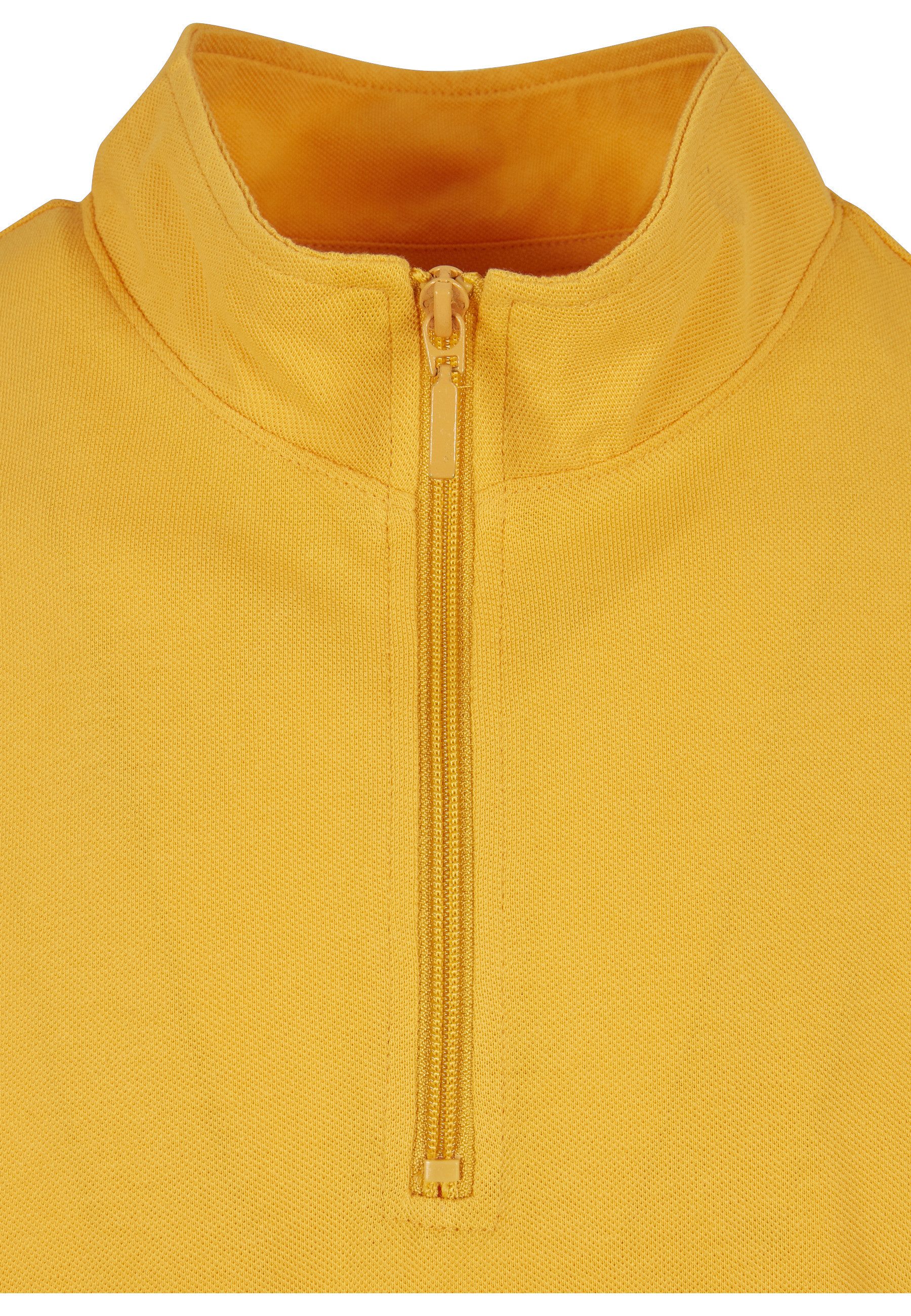 URBAN CLASSICS T-Shirt Urban Classics Herren Boxy Zip Pique Tee (1-tlg)
