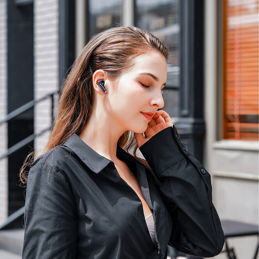 Dudao Dudao U8 TWS Kabellose In-Ear Kopfhörer Schwarz Bluetooth-Kopfhörer