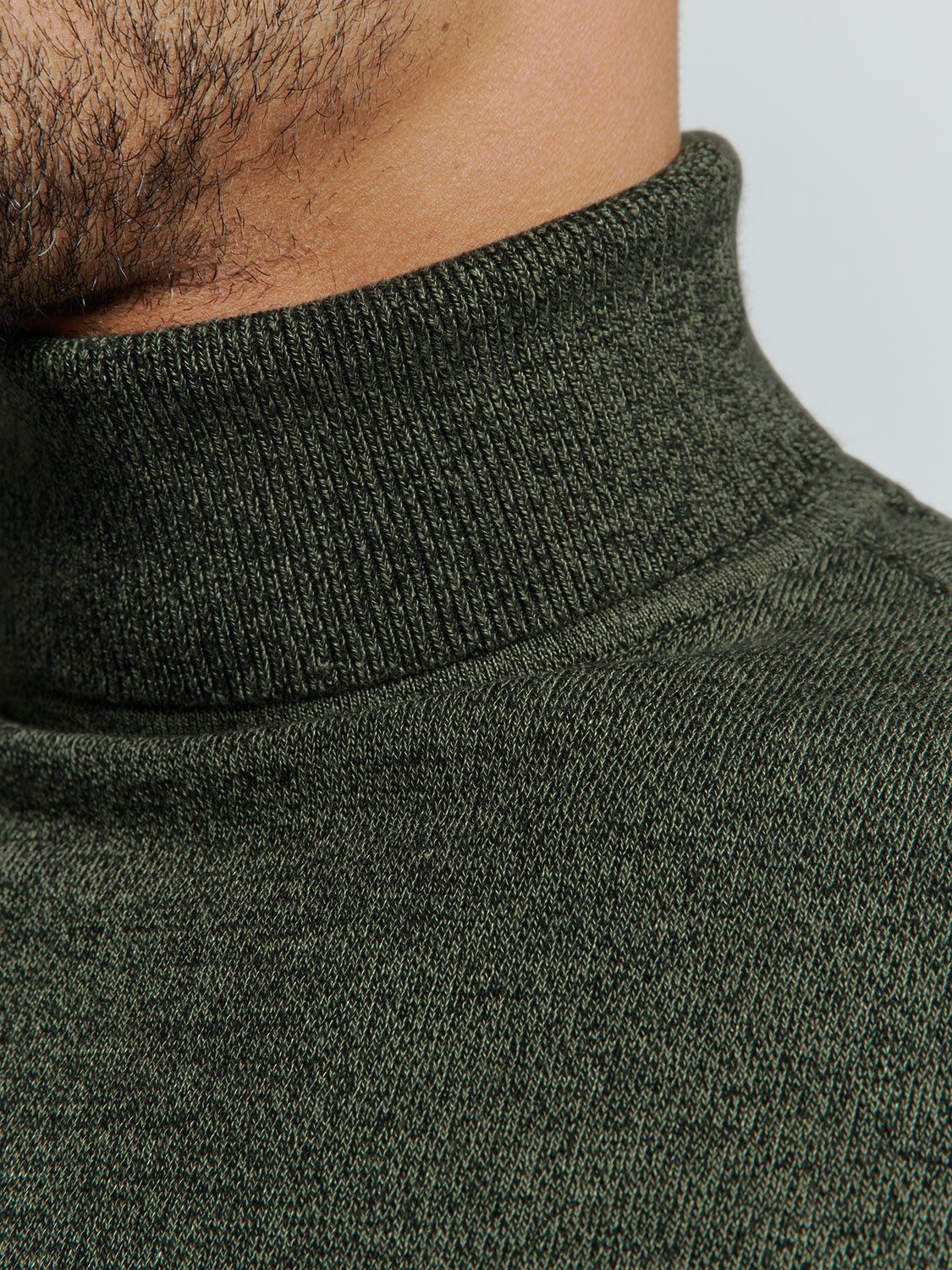 NO EXCESS Rollkragenpullover - Herren Rollkragenpullover in Feinstrickoptik