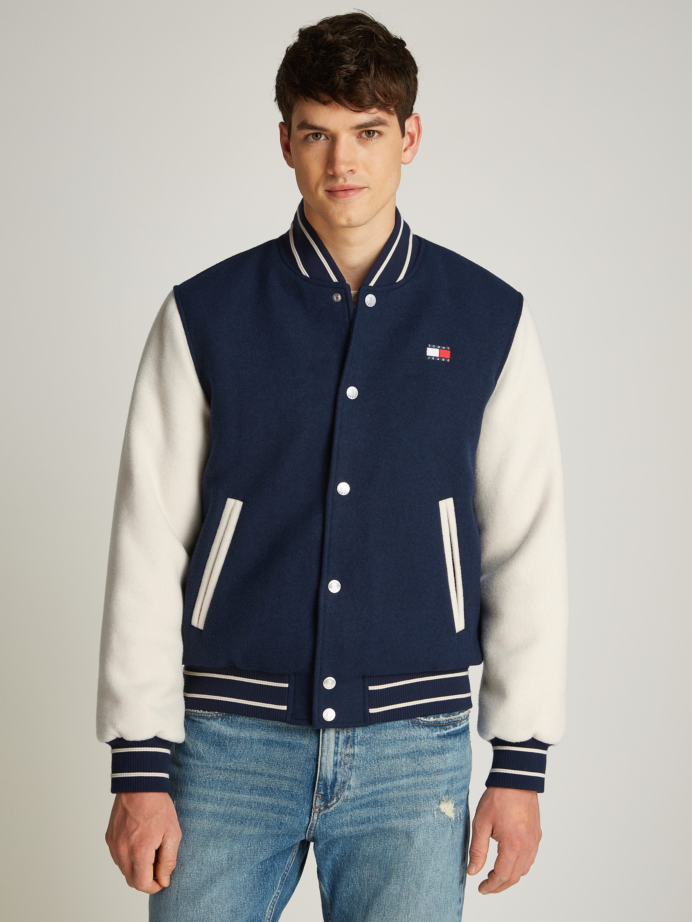 Tommy Jeans Bomberjacke TJM WOOL BLEND günstig online kaufen