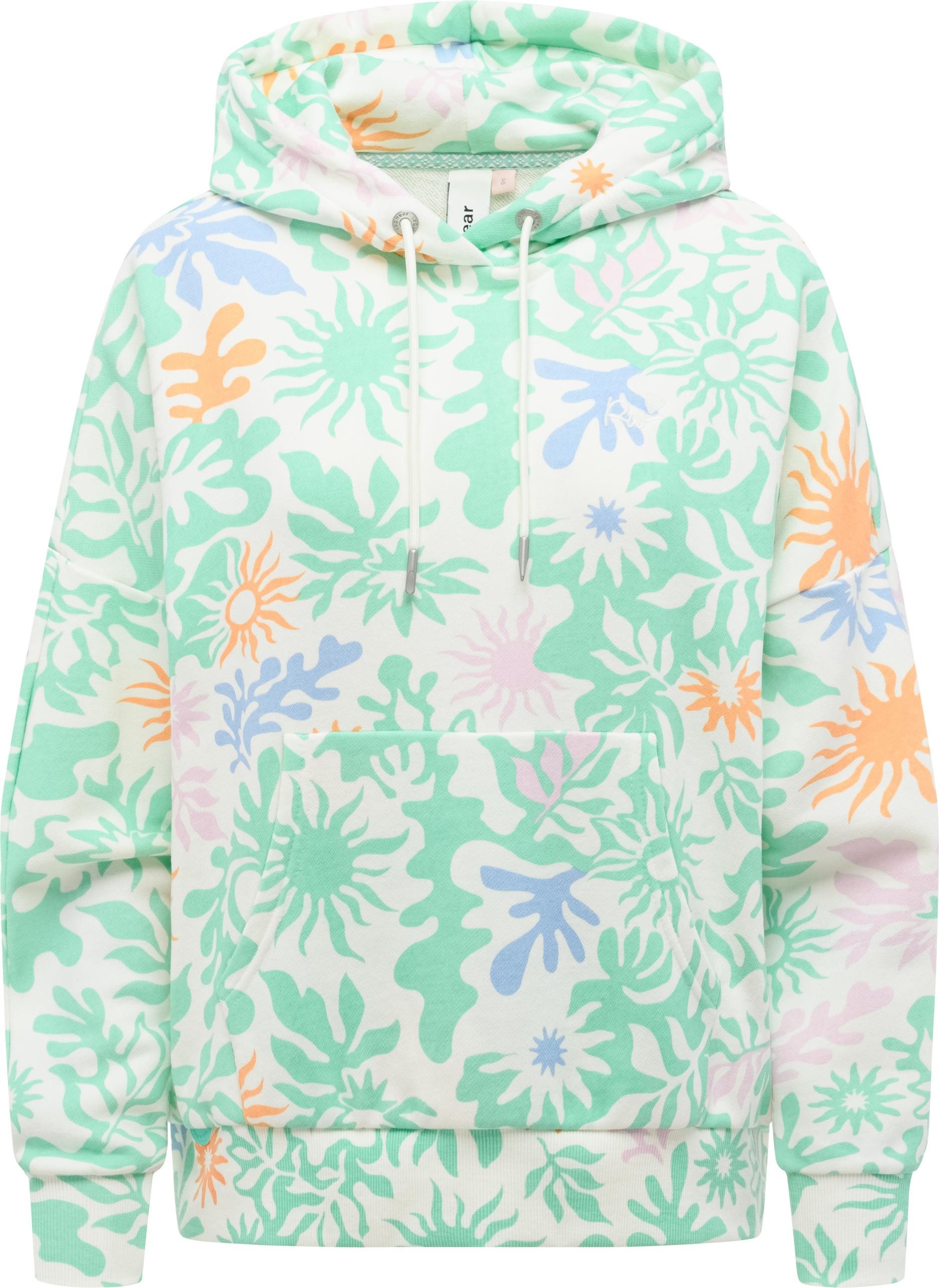 Ragwear Kapuzenpullover Pirita Print Hoodie mit verstellbarer Kapuze