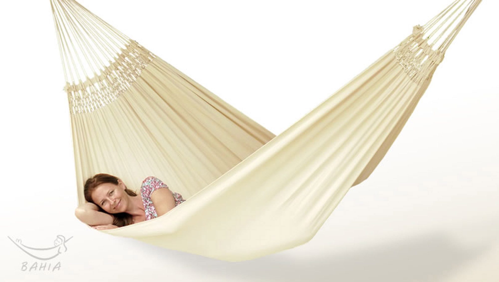 Bahia Hängematte Single Hängematte Natural L BAHIA - fair trade Tuchhängematte