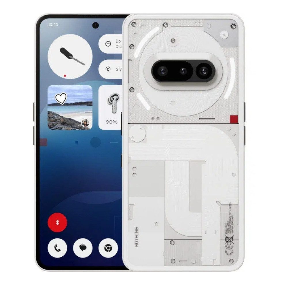 NOTHING Nothing Phone 3(a) 12GB+256GB Smartphone (6,77 Zoll, 256 GB Speicherplatz, 50 MP Kamera)