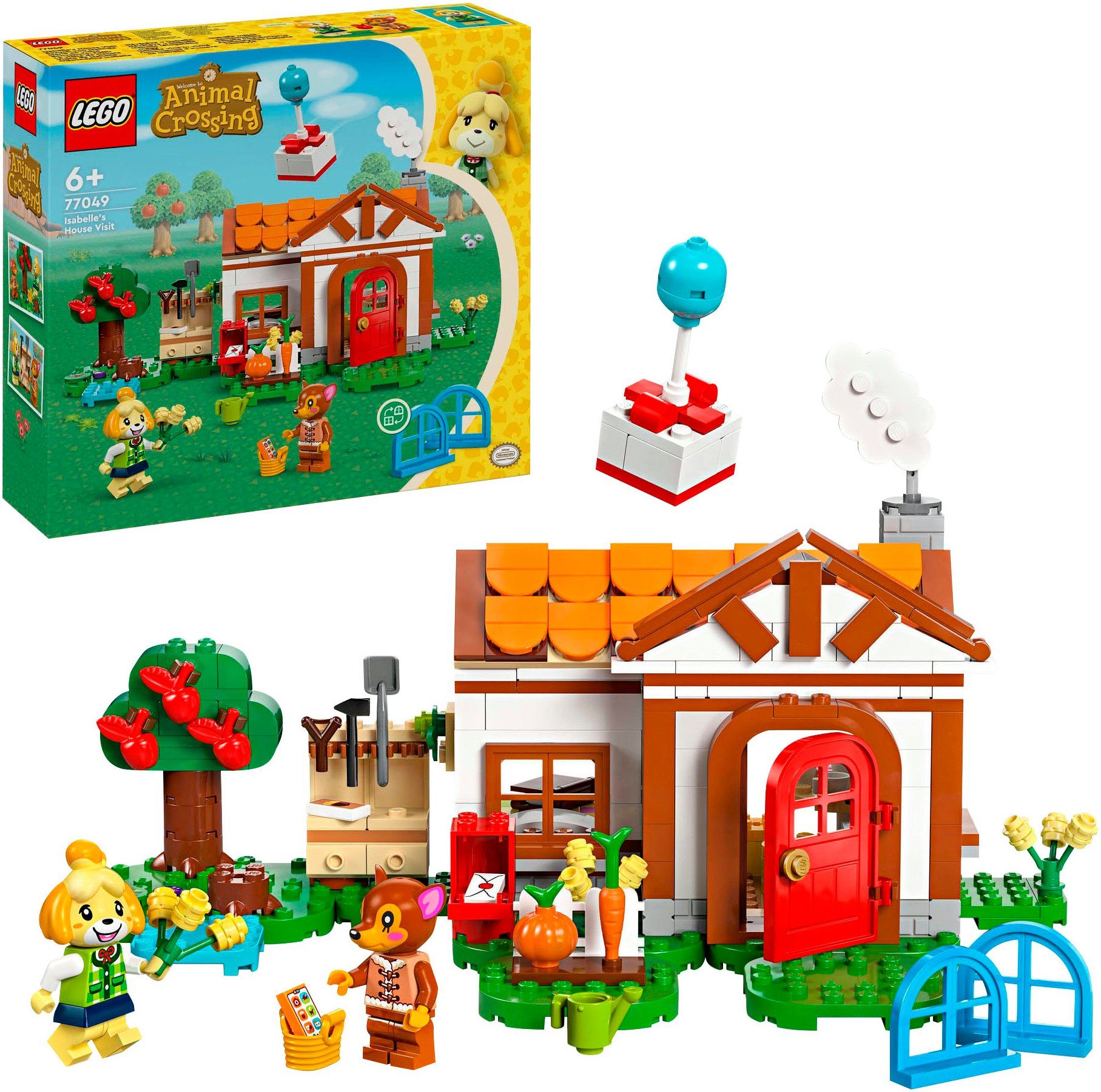 LEGO® Besuch von Melinda (77049), LEGO® Animal Crossing Konstruktionsspiels günstig online kaufen
