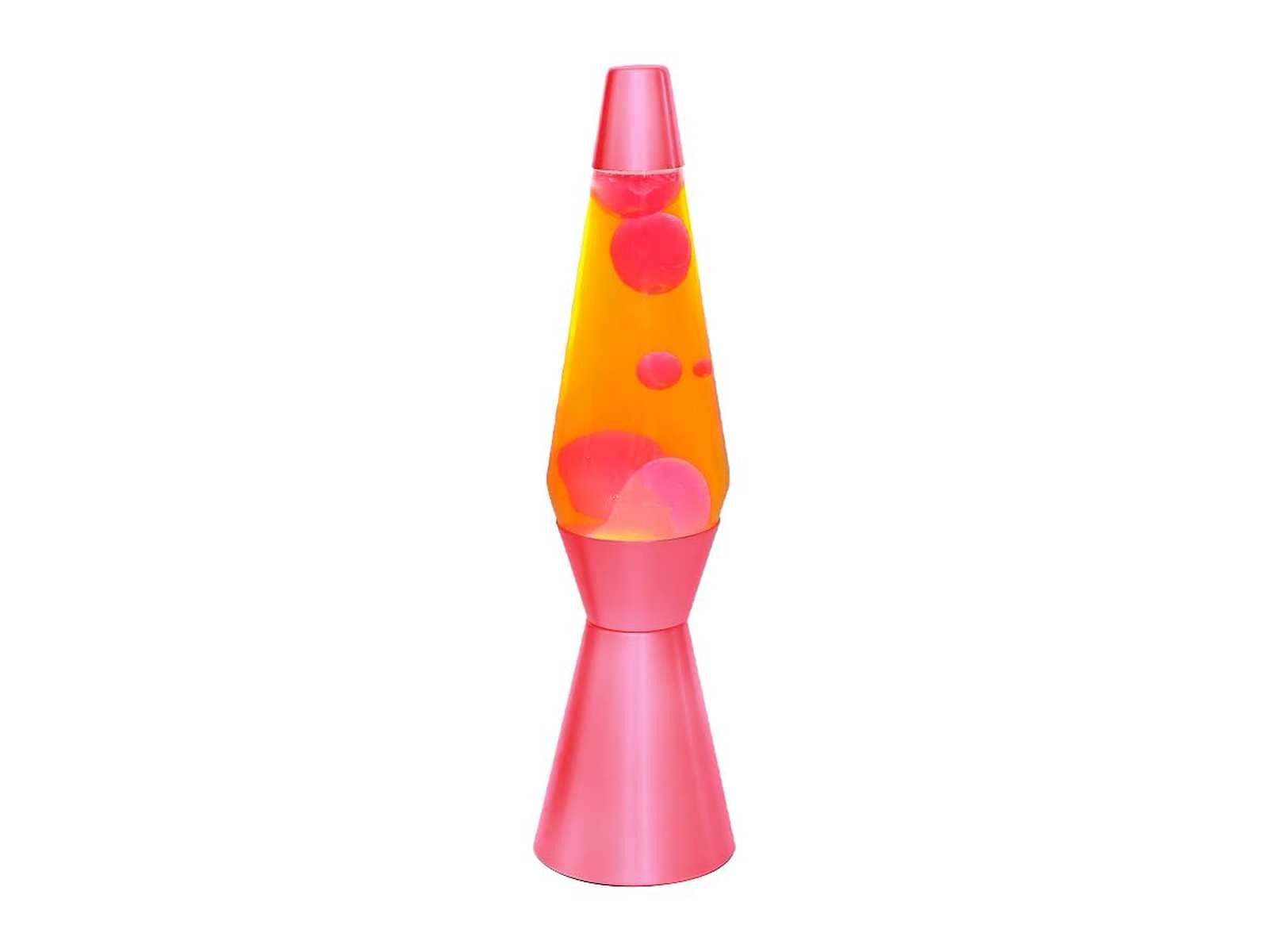 I-TOTAL Lavalampe I-TOTAL® Lavalampe Magie Lavaspektakel Spaceship gelb rot