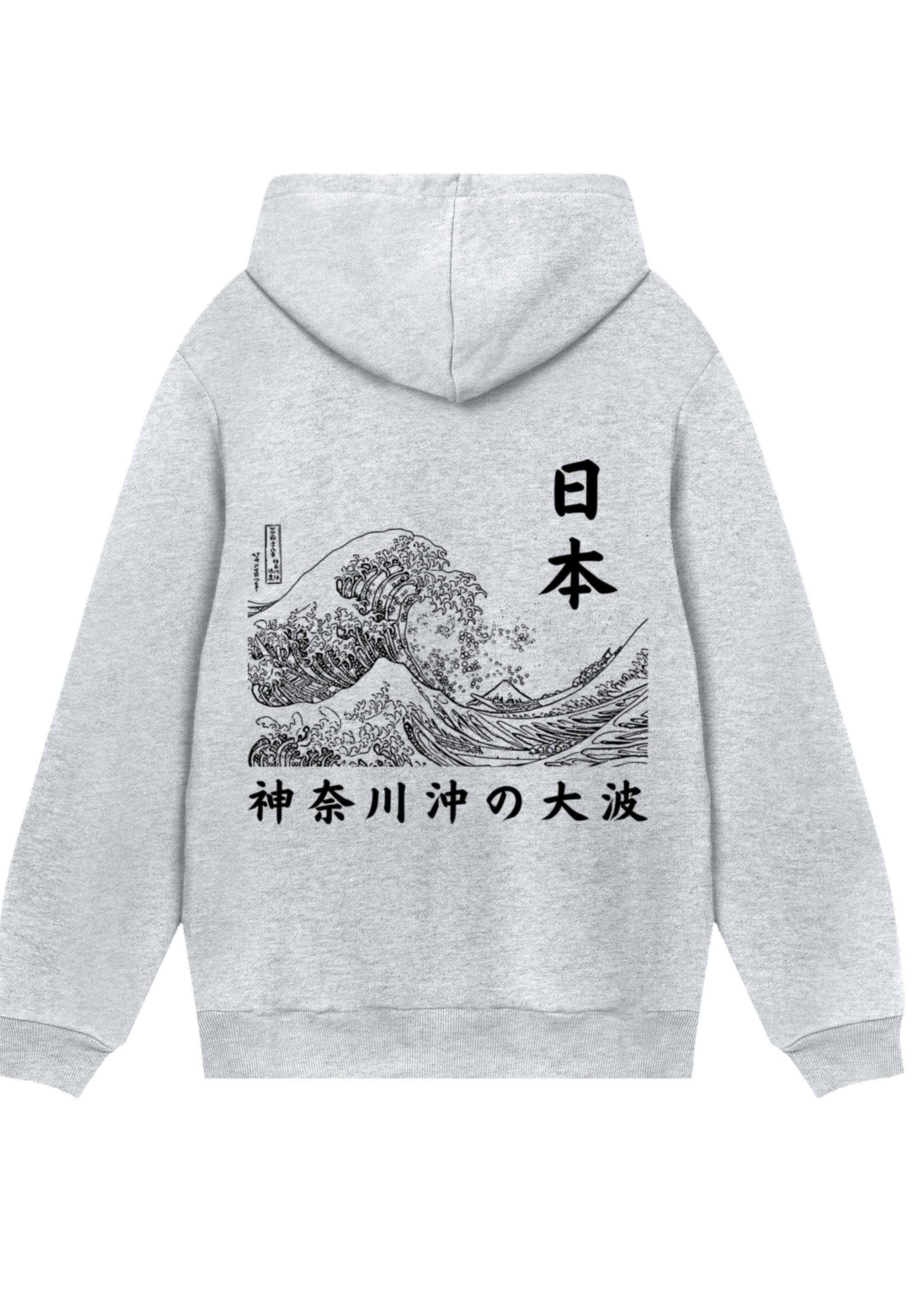 F4NT4STIC Kapuzenpullover Kanagawa Welle Golden Gai günstig online kaufen