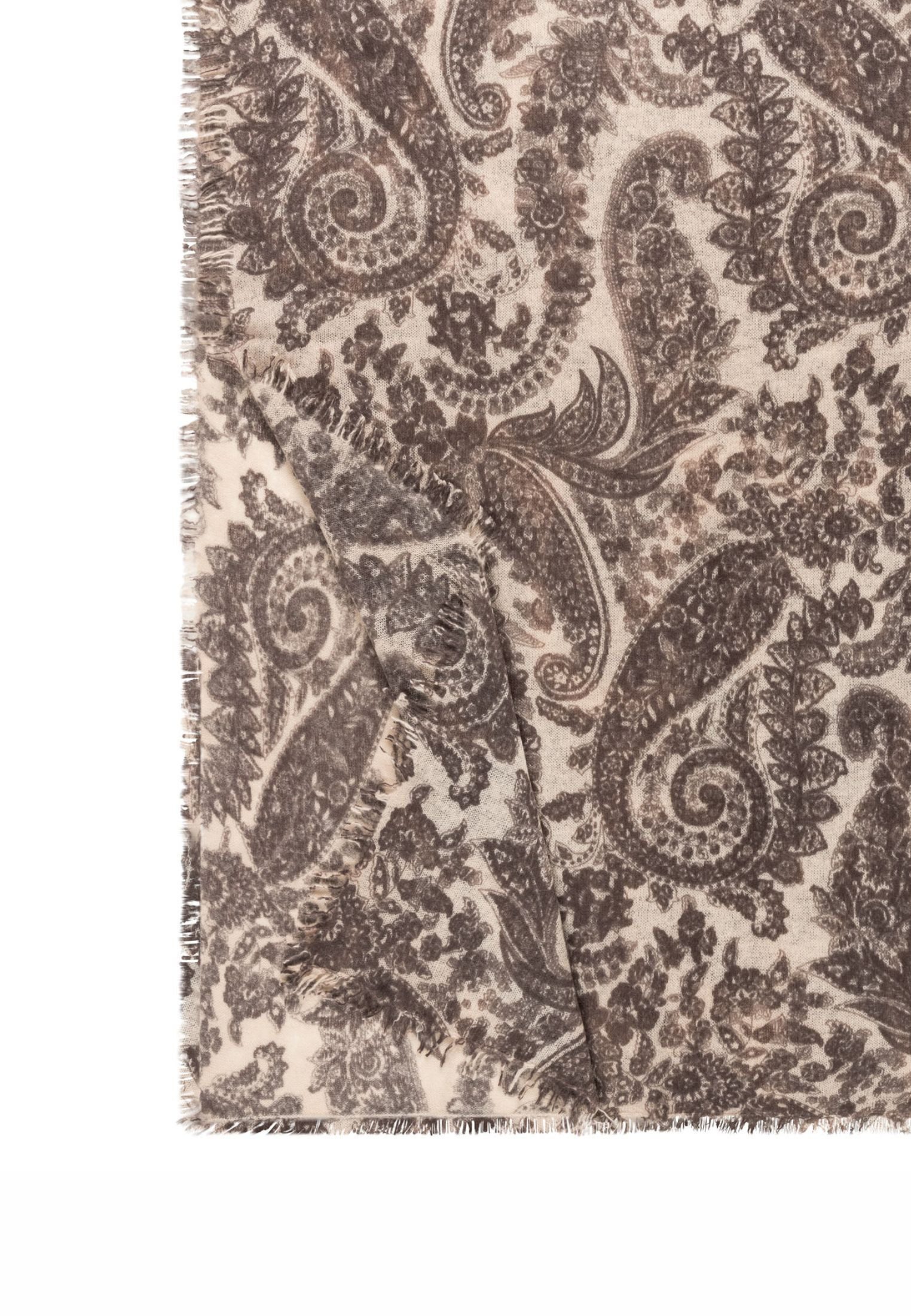 Roeckl Schal SOFT PAISLEY, Florales Tuch aus Kaschmir
