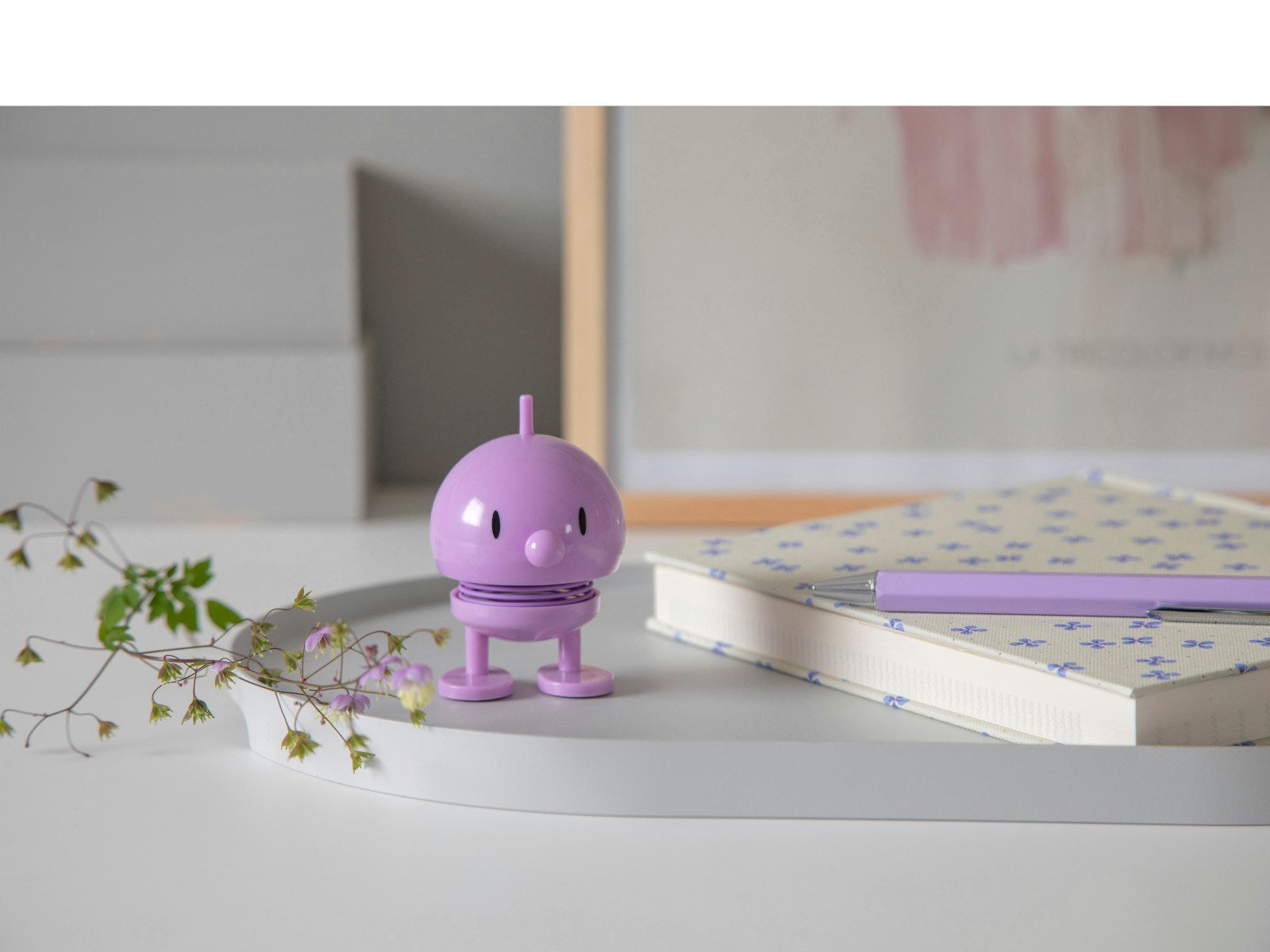 HOPTIMIST Dekofigur Bumble S Lavender 7,6cm