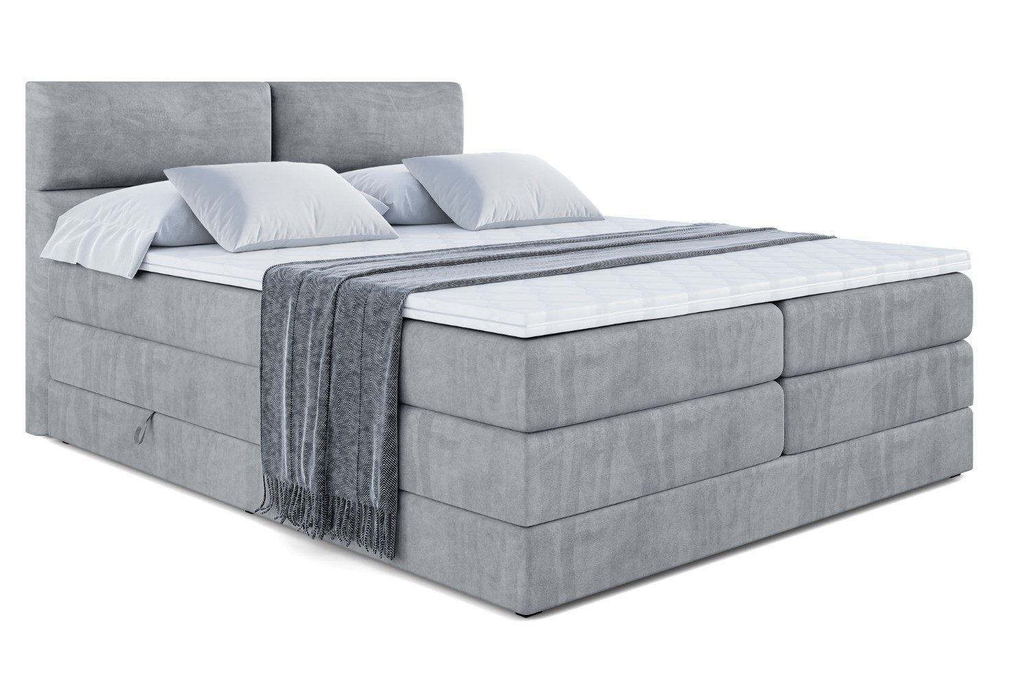 ALTDECOR Boxspringbett BOXI3 KING (Multipocket-Matratze H4, günstig online kaufen