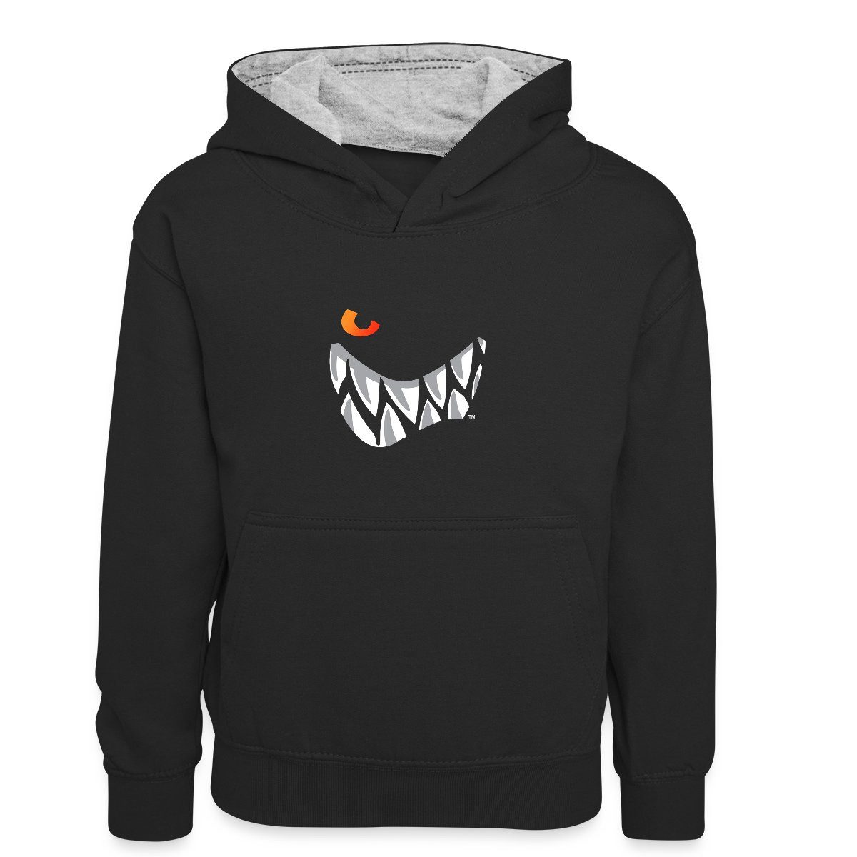 Hoodie Die Wilden Kerle Grinsen Kinder Kontrast-Hoodie