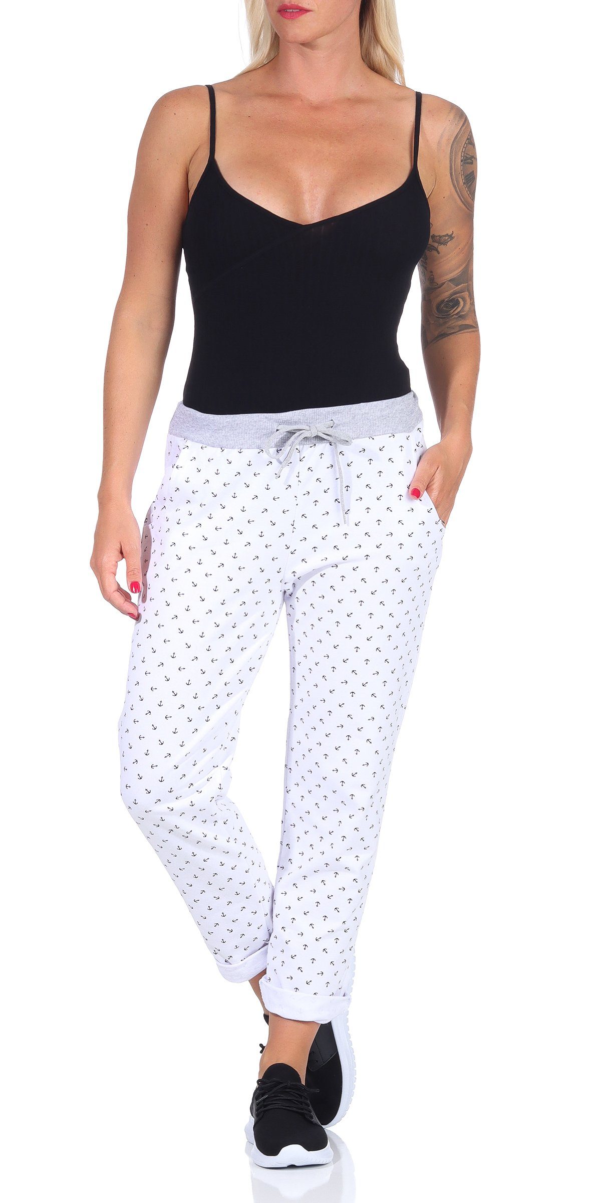 CLEO STYLE Jogginghose Damen Jogginghose 1313 günstig online kaufen