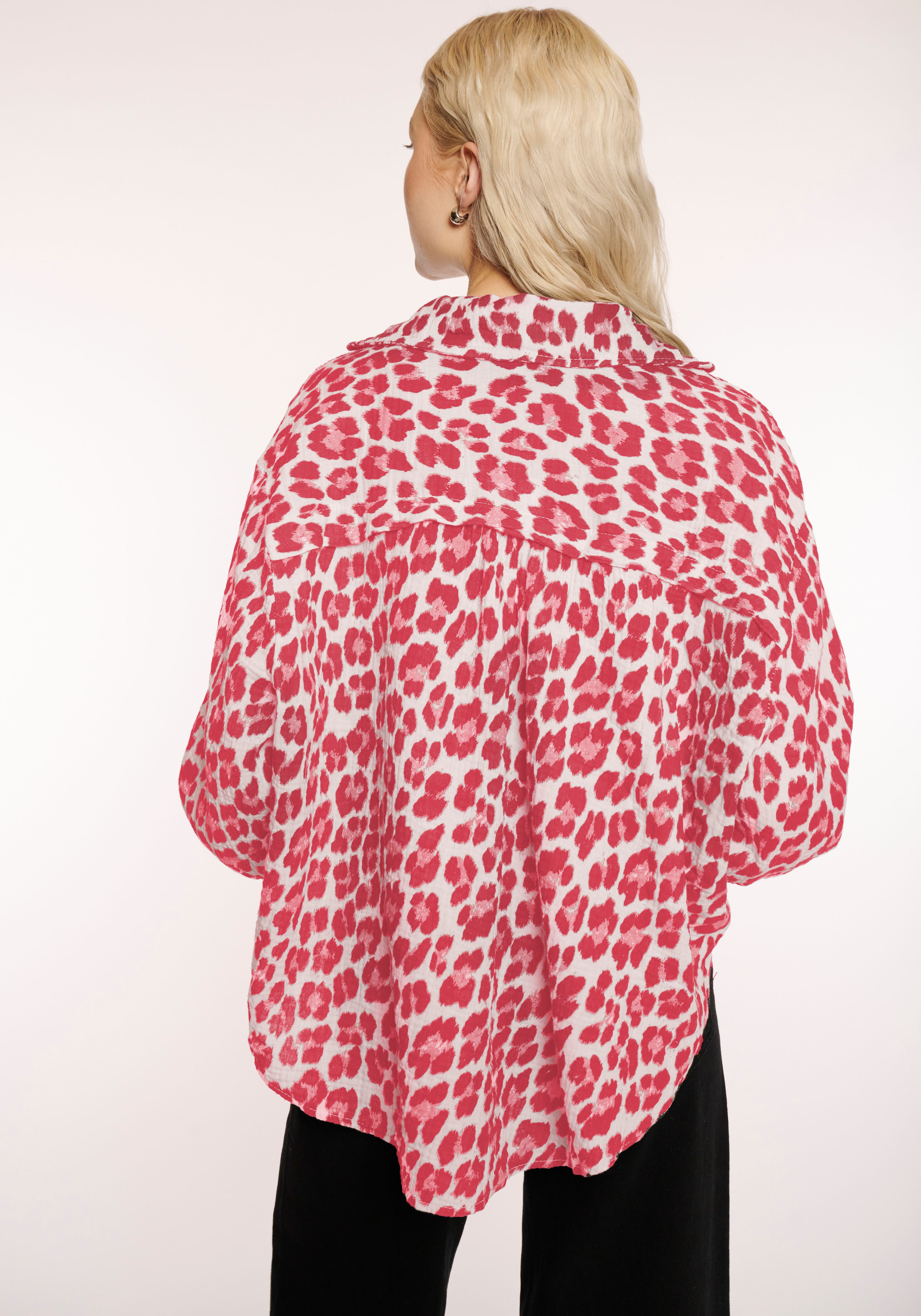 HaILY’S Druckbluse LS C BL Le44ony günstig online kaufen
