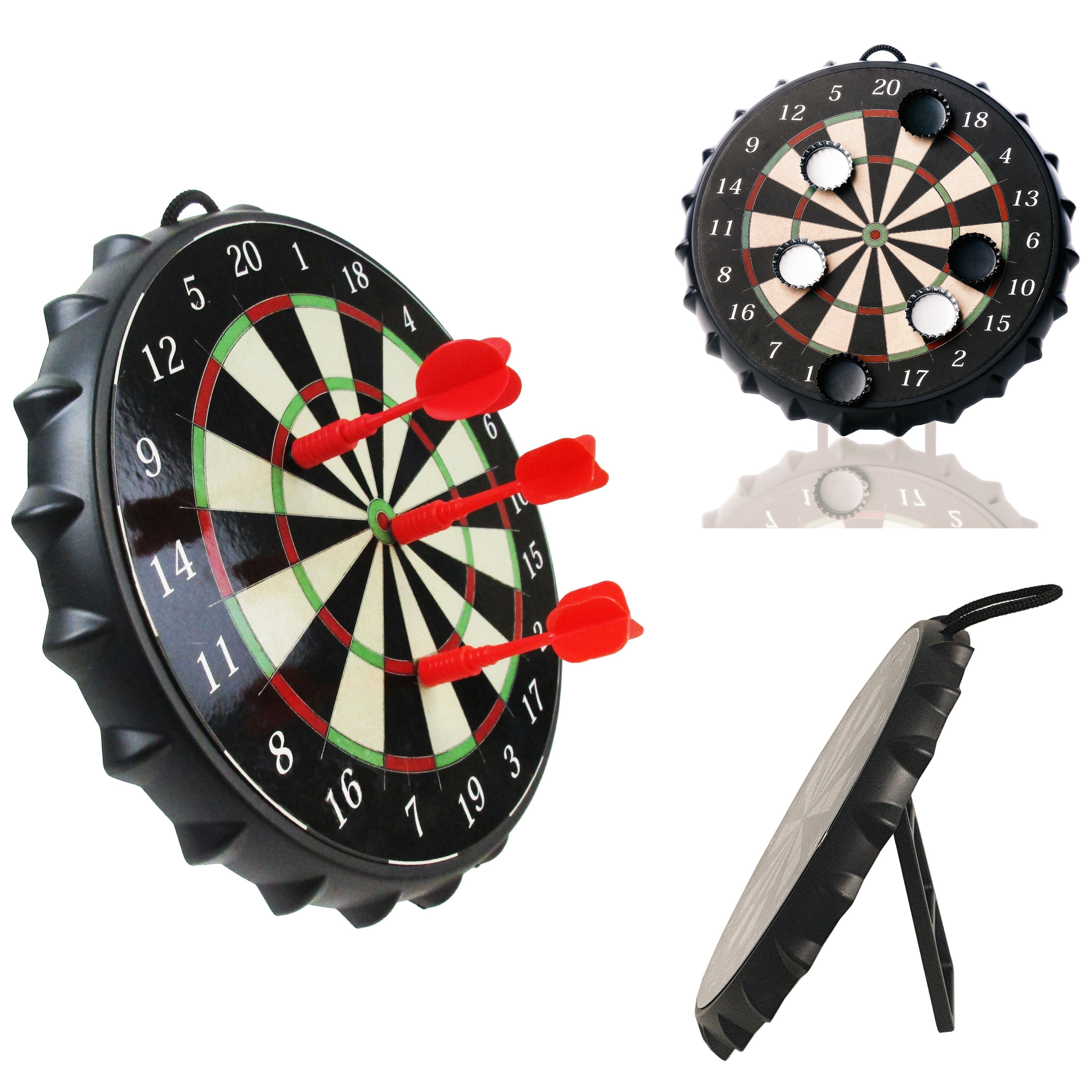 Karella Spiel Kronkorken Dart, Partyspiel