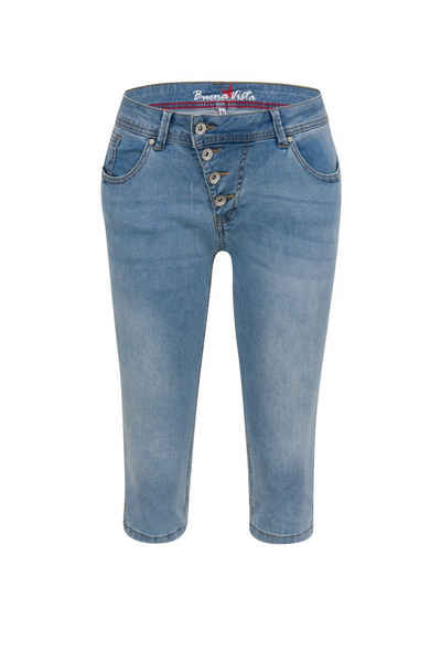 Buena Vista Stretch-Jeans BUENA VISTA MALIBU CAPRI middle blue 2104 J5232 212.3898 - Stretch