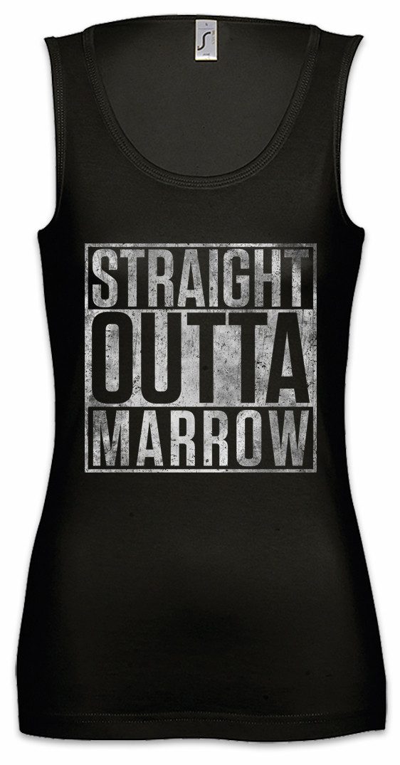 Tanktop Straight Outta Marrow Ärmelloses Damen T-Shirt The Kingkiller Books
