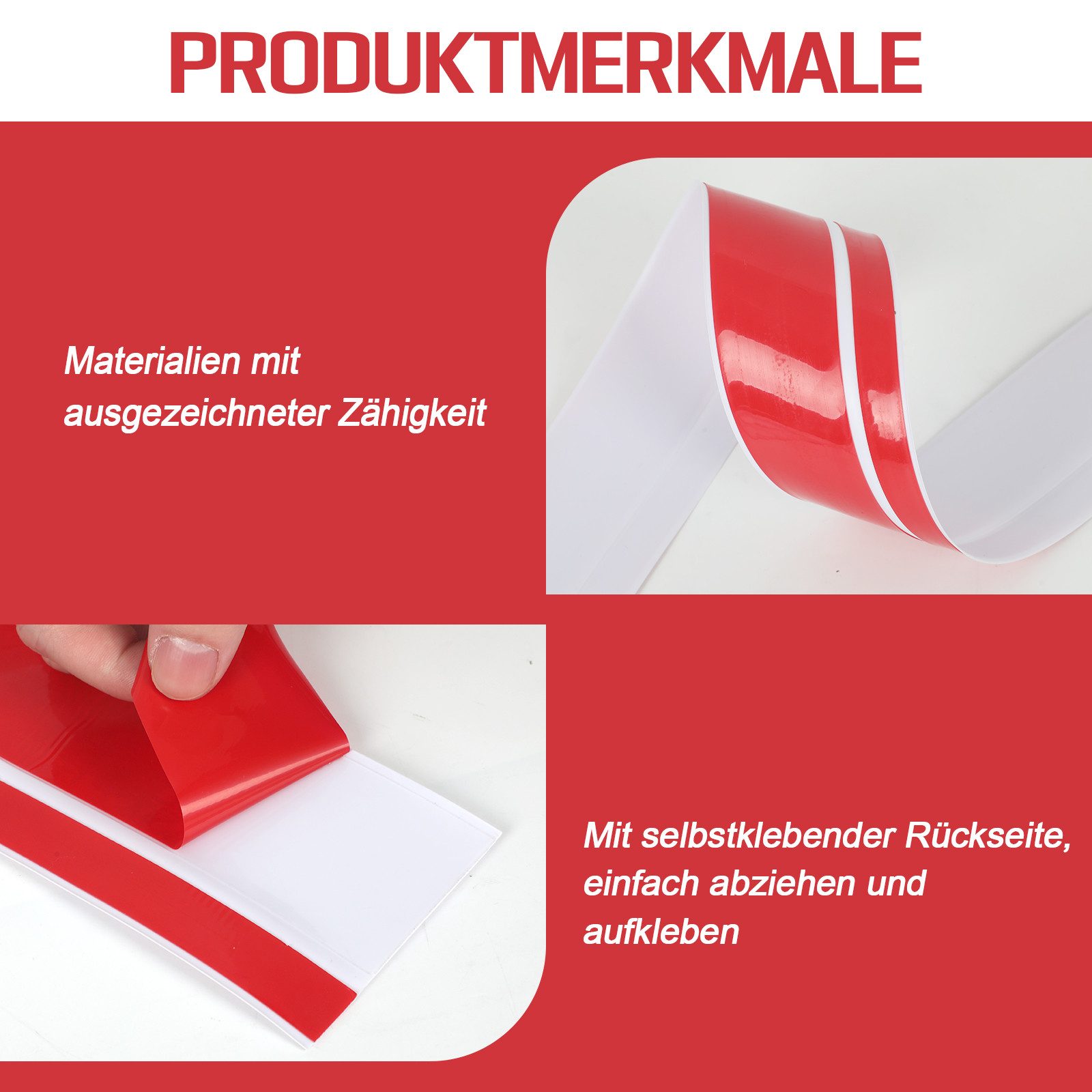 TWSOUL Sockelleiste 70mm x 10 M, PVC Weichsockelleiste selbstklebend Knickl günstig online kaufen