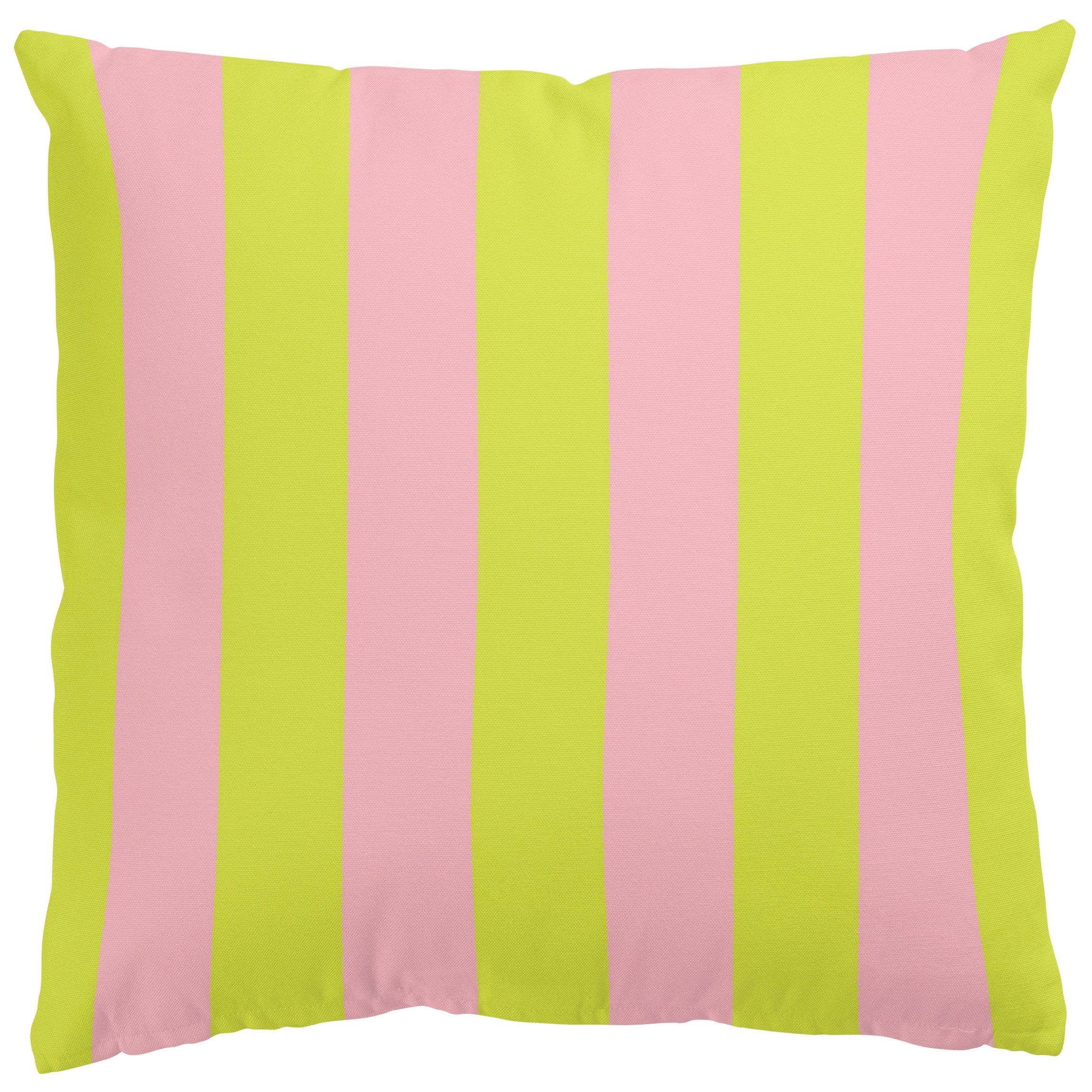 Bilderdepot24 Dekokissen drinnen / draußen Kissenhülle grün Muster Pop Art, Bezug mit / ohne Füllung Zierkissen Outdoor Sofa Bett