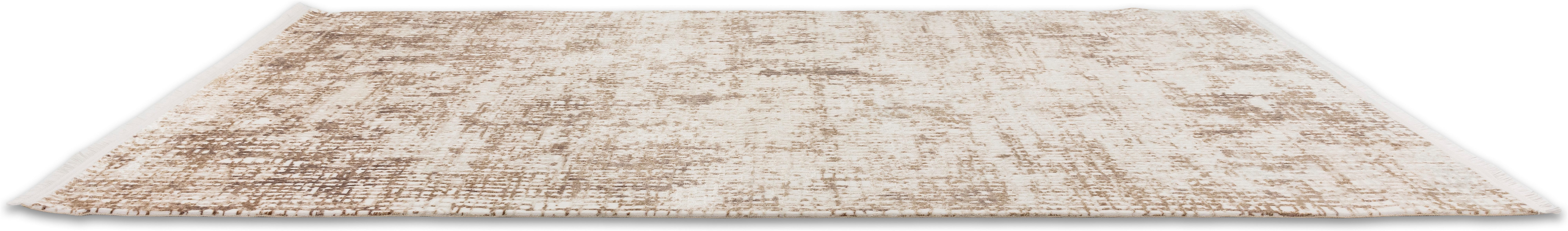 SCHÖNER WOHNEN-Kollektion Teppich Glory 251, rechteckig, Höhe: 7 mm, Indoor, Pflegeleicht, Vintage, mit Fransen