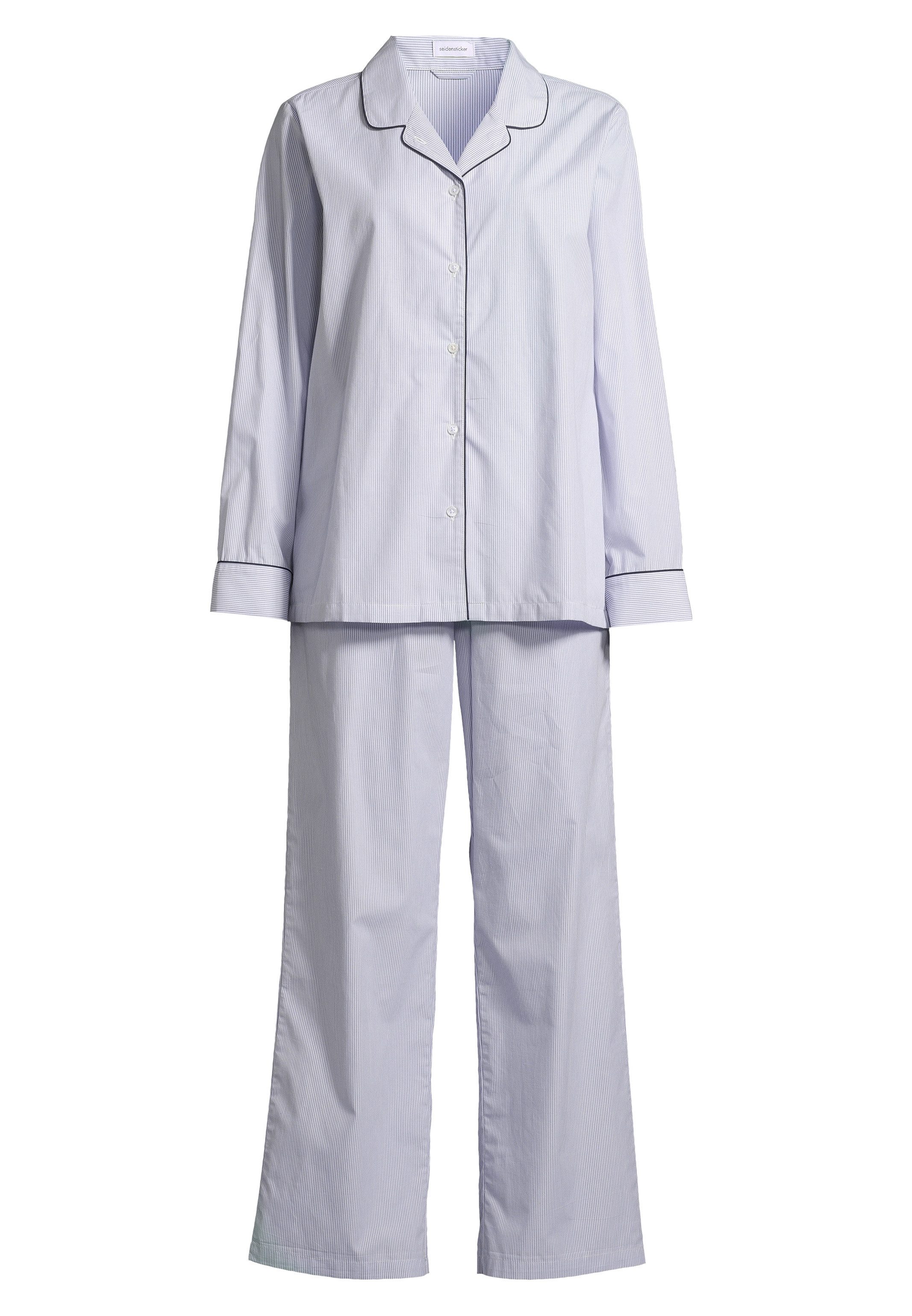 seidensticker Pyjama Web (Set, 2 tlg) Pyjama - Baumwolle - Atmungsaktiv - O günstig online kaufen