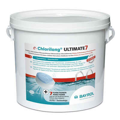 Bayrol Poolpflege Bayrol e-Chlorilong ULTIMATE 7 4,8kg 300g-Tabletten 7-fach-Funktion