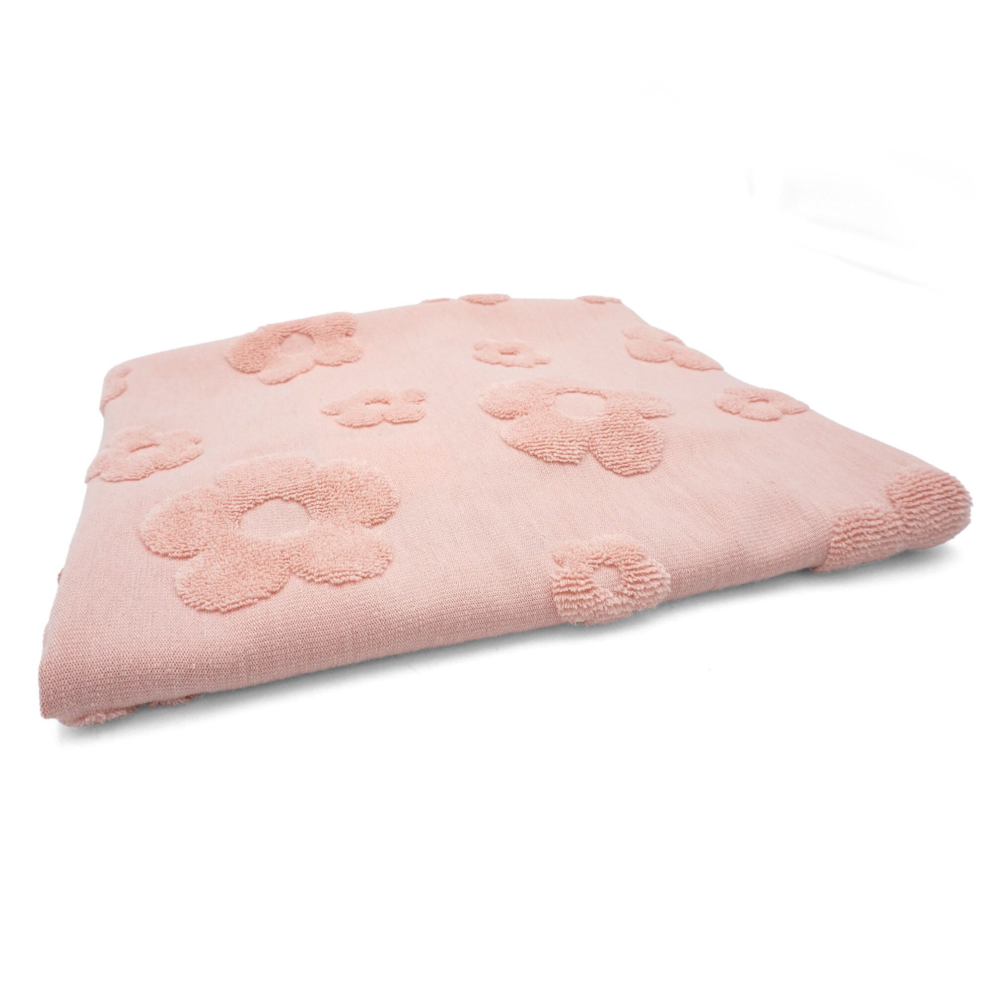 MAXIMO Halstuch MINI GIRL-Dreiecktuch, Jersey-Frotteeblumen, (1-St), Baumwolljersey