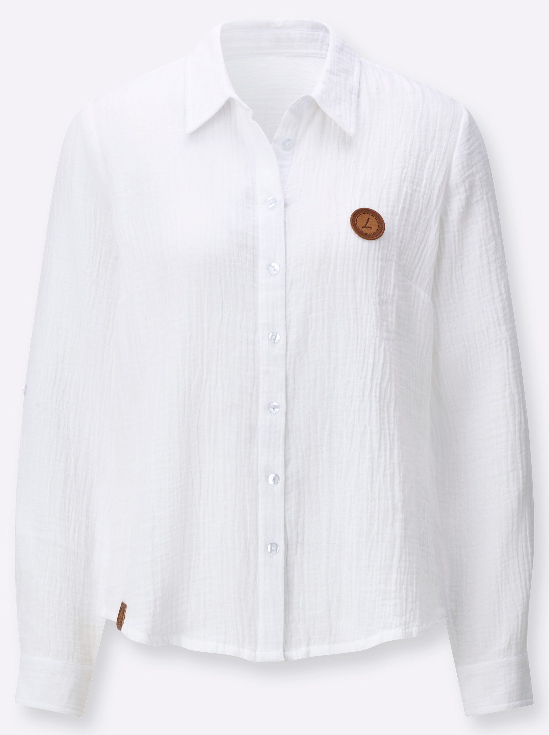 Witt Klassische Bluse Baumwollbluse . günstig online kaufen