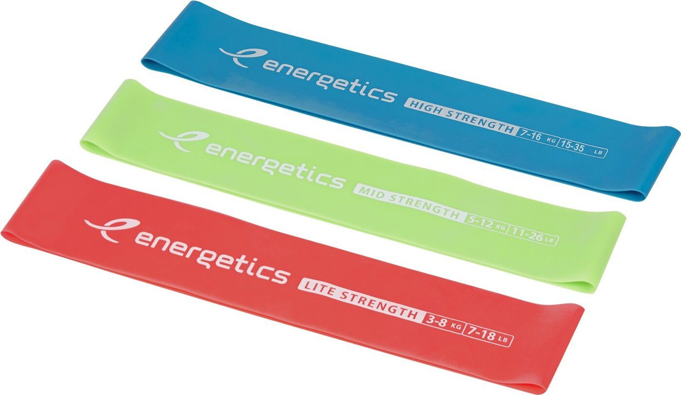 Energetics Physiobänder Gymnastik-Band Mini Bands Set 1.0