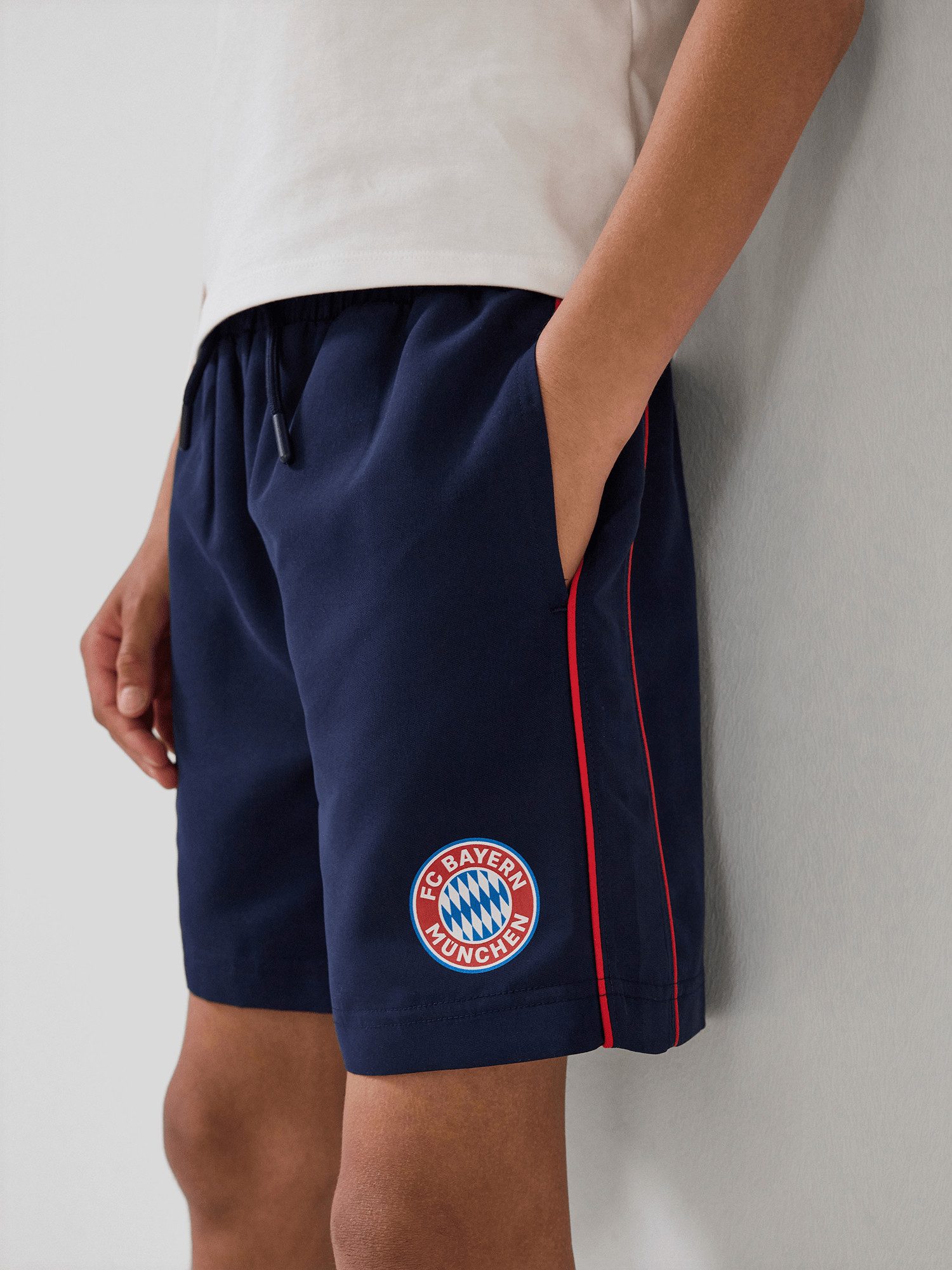 FC Bayern München Badehose FC Bayern München, Badehose Essentials, Kinder, Navy