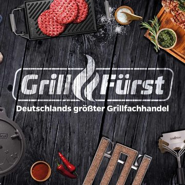 Grillfürst Aromaplanke Grillfürst Pizzaheber / Pizzaschieber Edelstahl klappbar