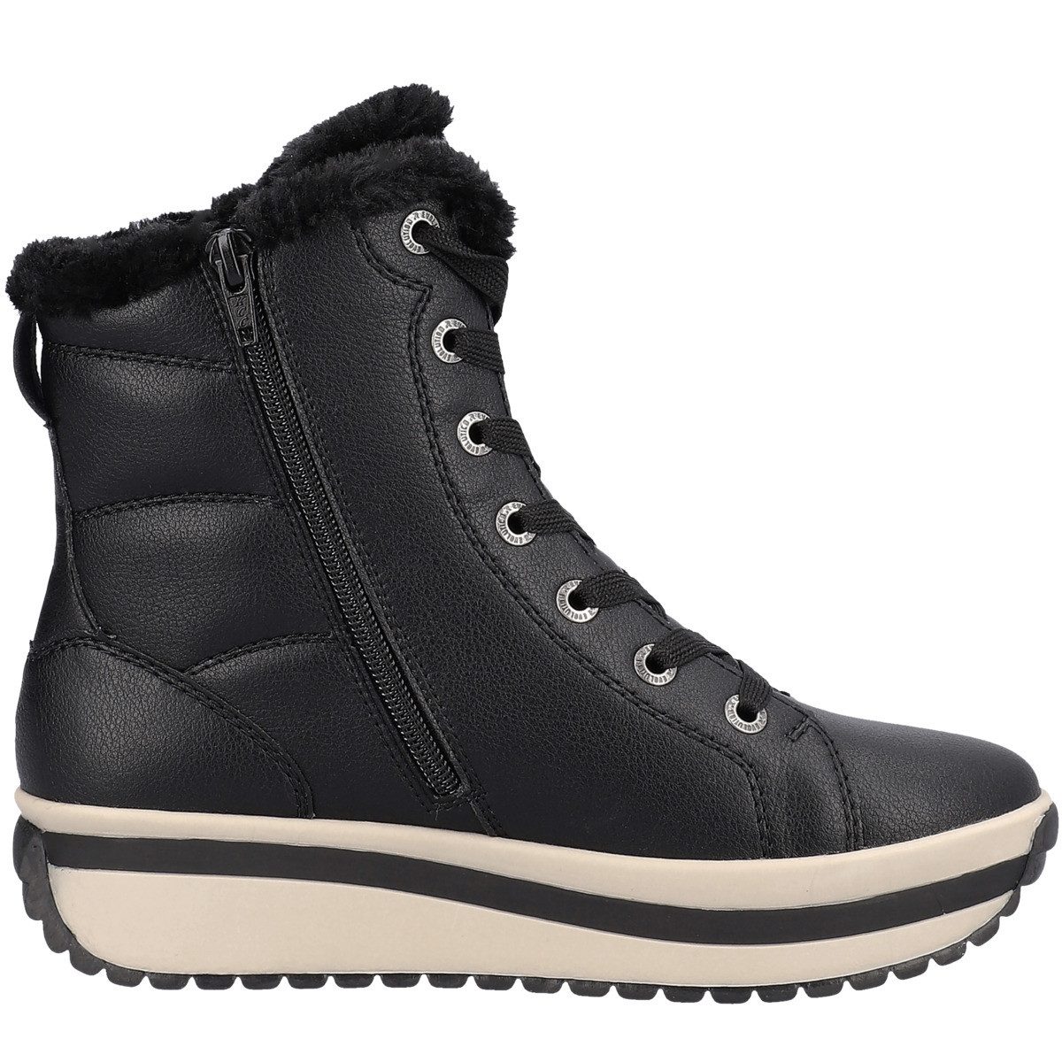 Rieker EVOLUTION W0963 Damen Winterstiefel Boots, Stiefeletten, Winterschuhe, Snowboots, Schneeschuhe