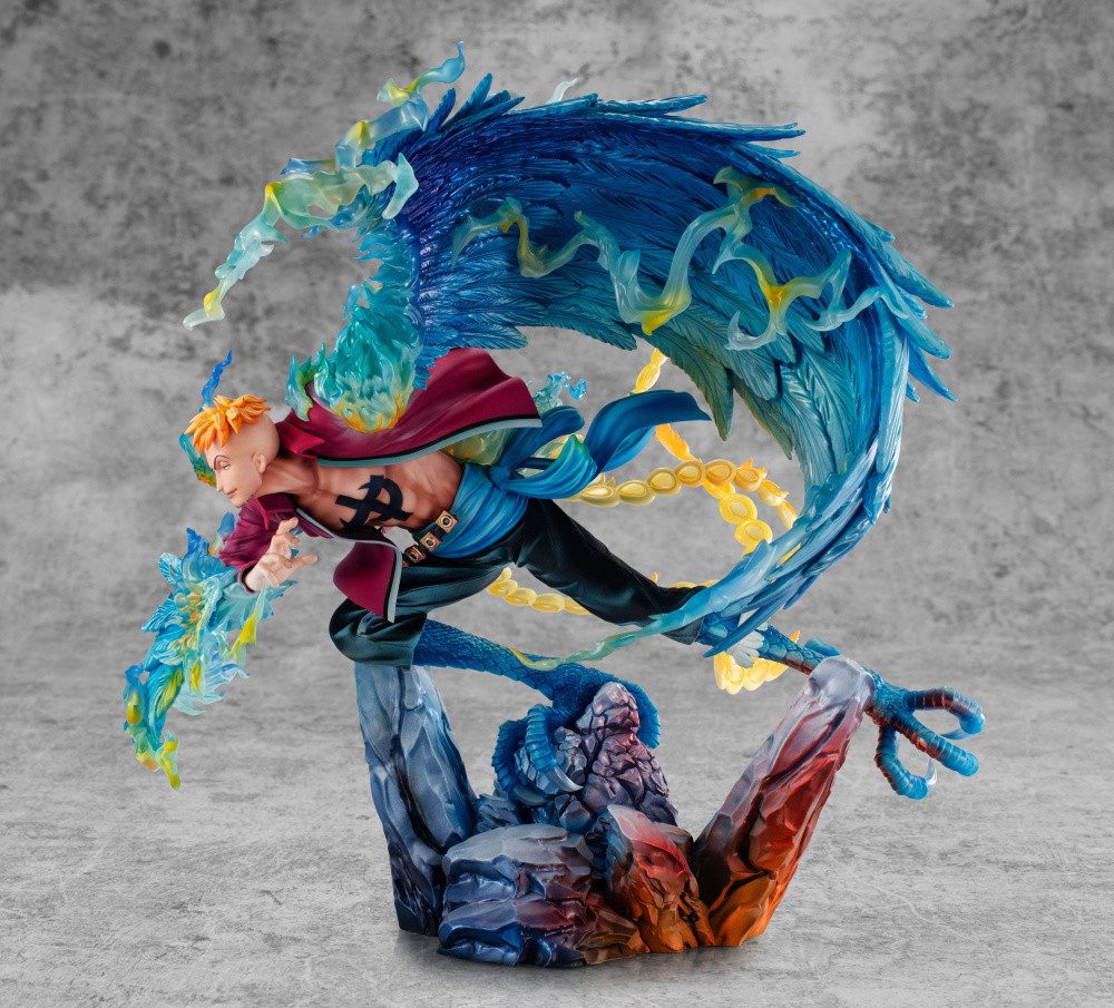 MegaHouse Merchandise-Figur One Piece P.O.P MAS Maximum PVC Statue Marco the Phoenix Leader of 1st