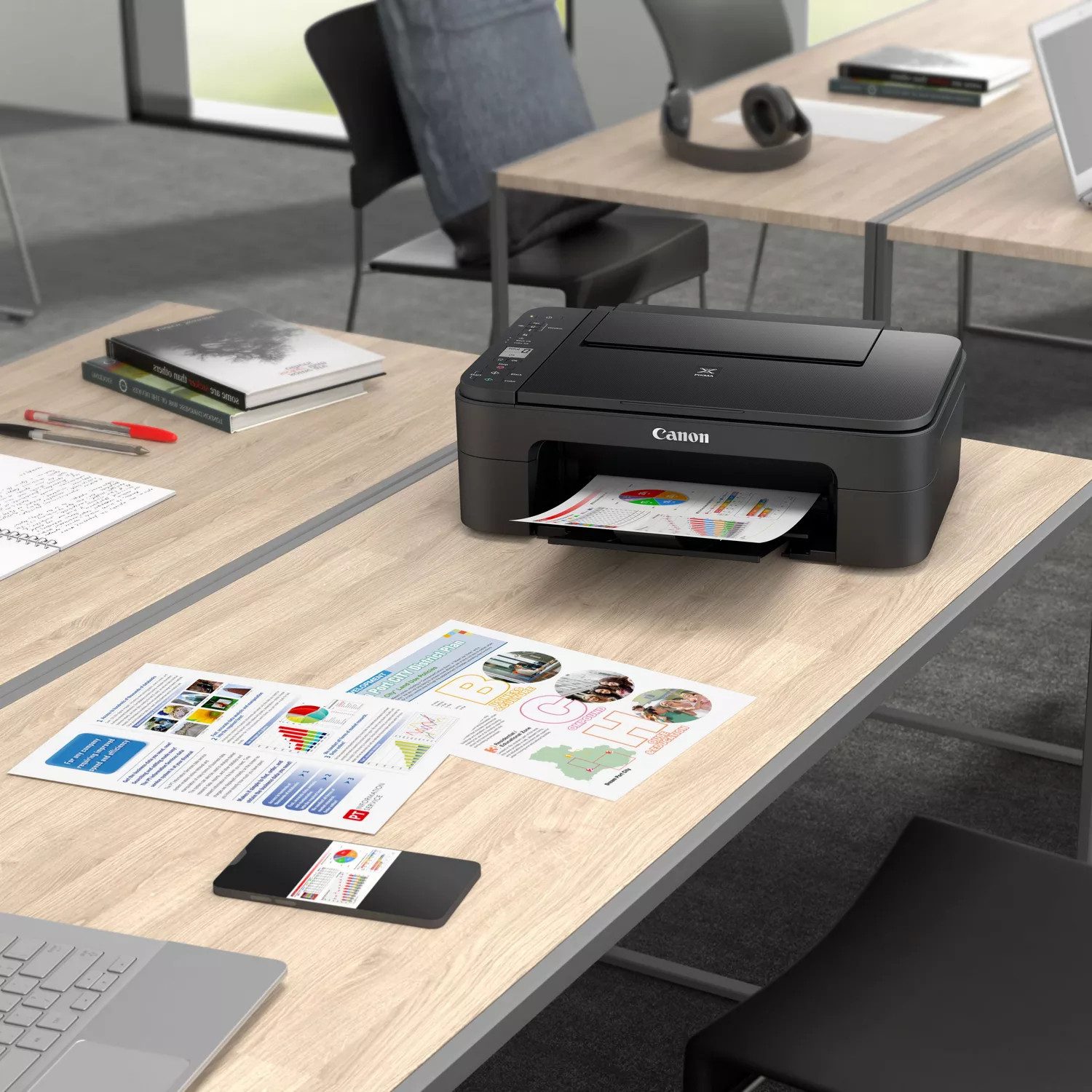 Canon Canon PIXMA TS3350 - Multifunktionsdrucker - Farbe - Tintenstrahl Multifunktionsdrucker, (WLAN (Wi-Fi)