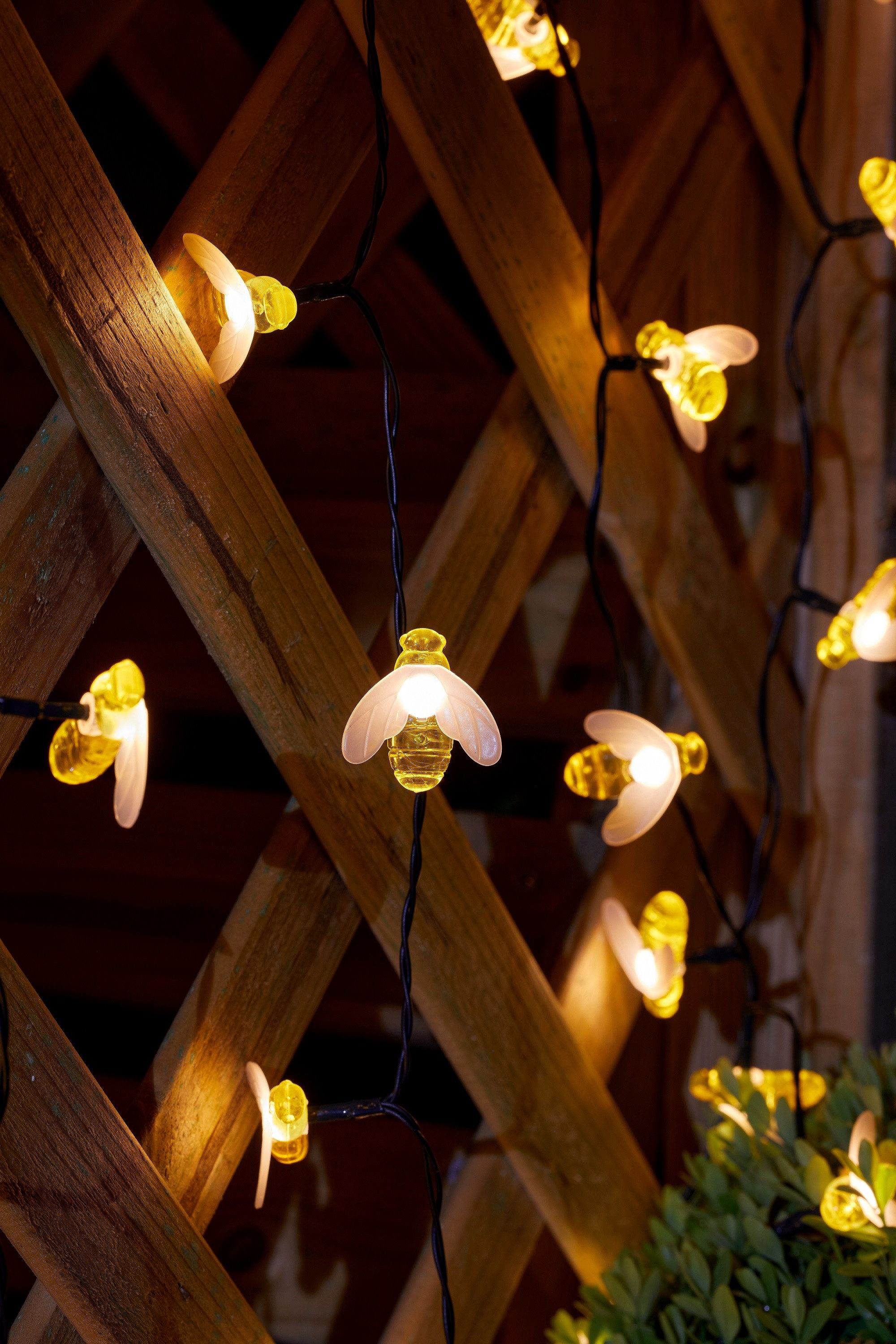 Smart Garden LED Solarleuchte Solar-Lichterkette Biene günstig online kaufen