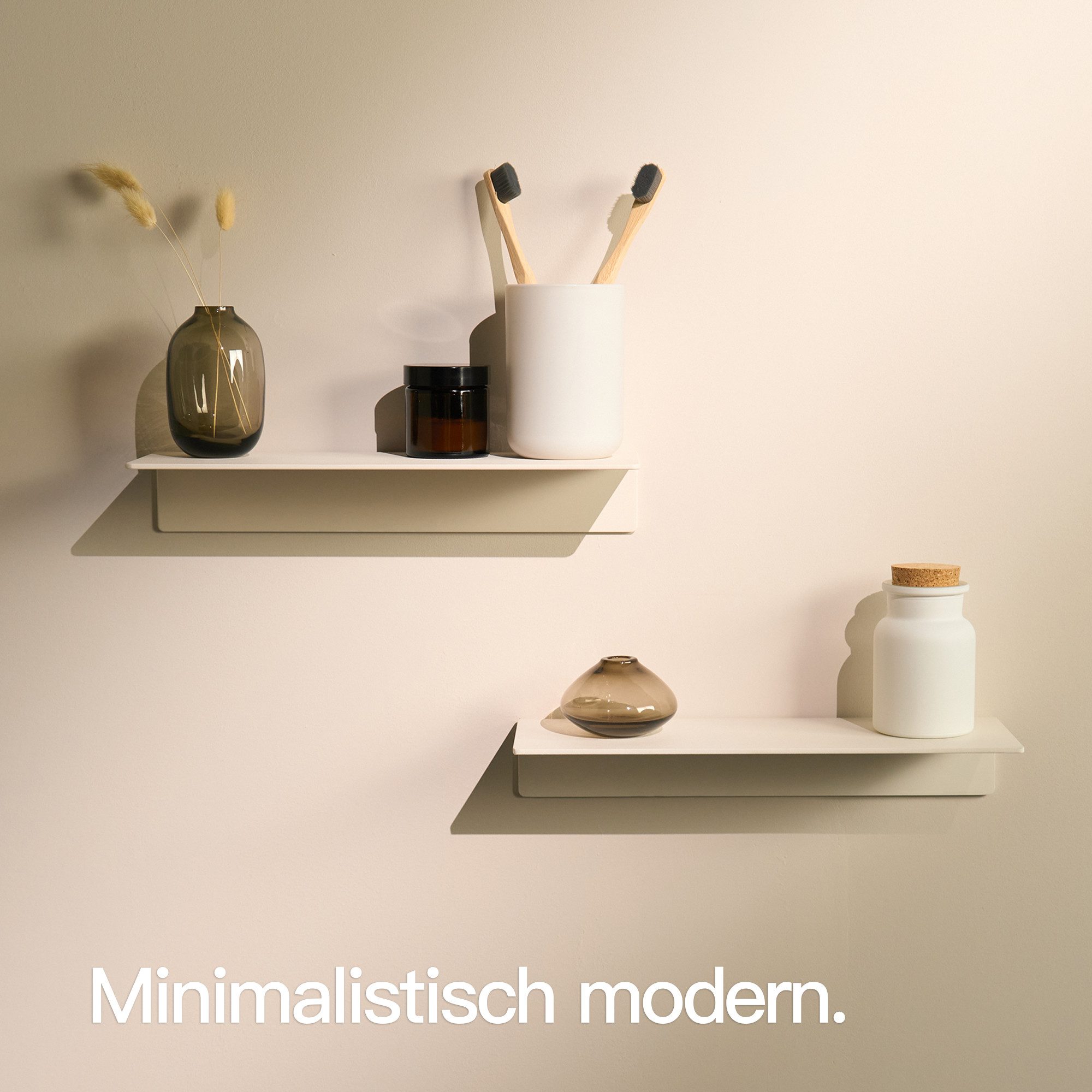 Designfabrik Hamburg Badregal DFHH KR, 2-tlg., Ohne Bohren – Bild 3 von 5