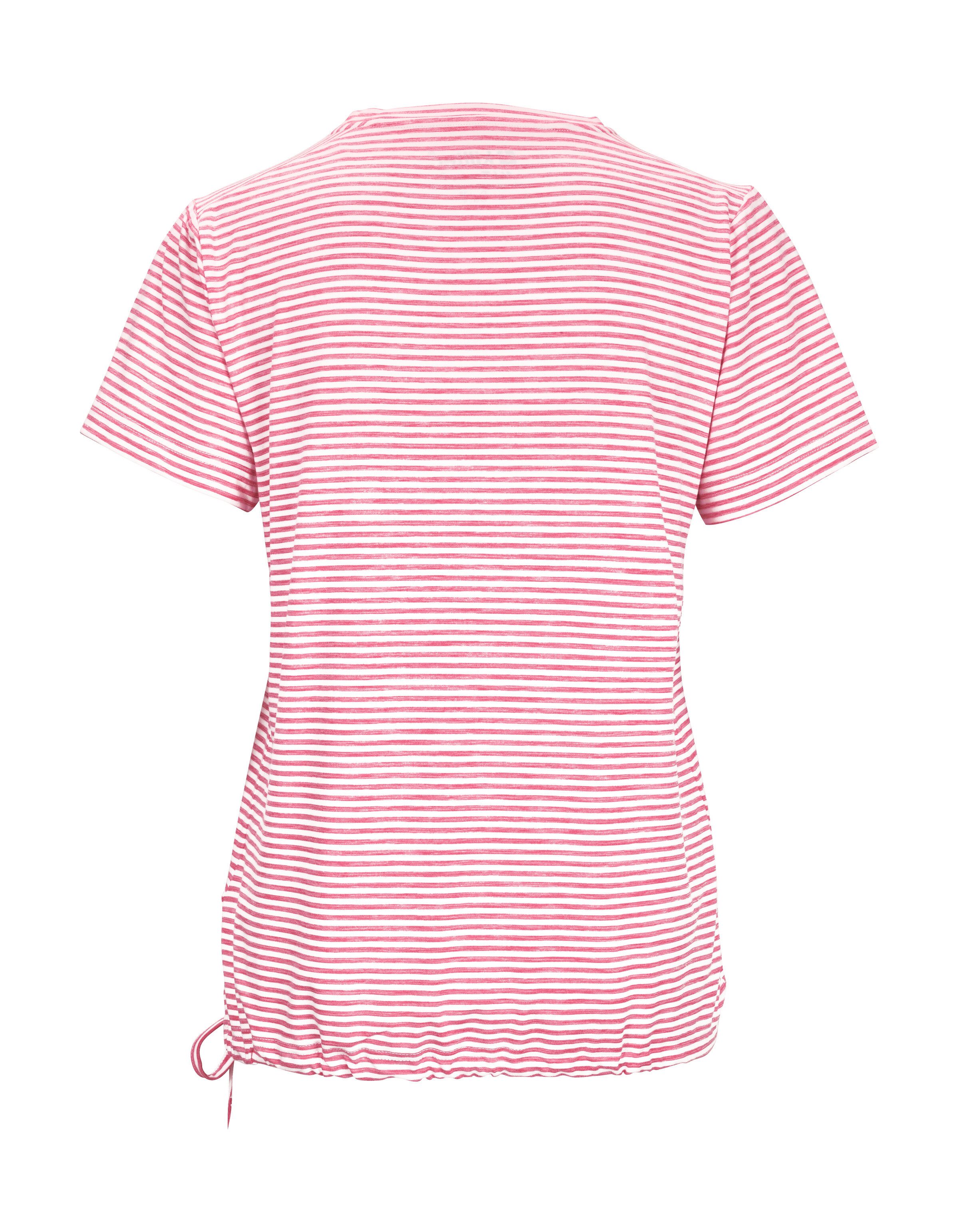 Killtec T-Shirt WMN TSHRT F Gestreiftes, schnelltrocknendes Funktionsshirt mit verstellbarem Saum – Bild 2 von 2