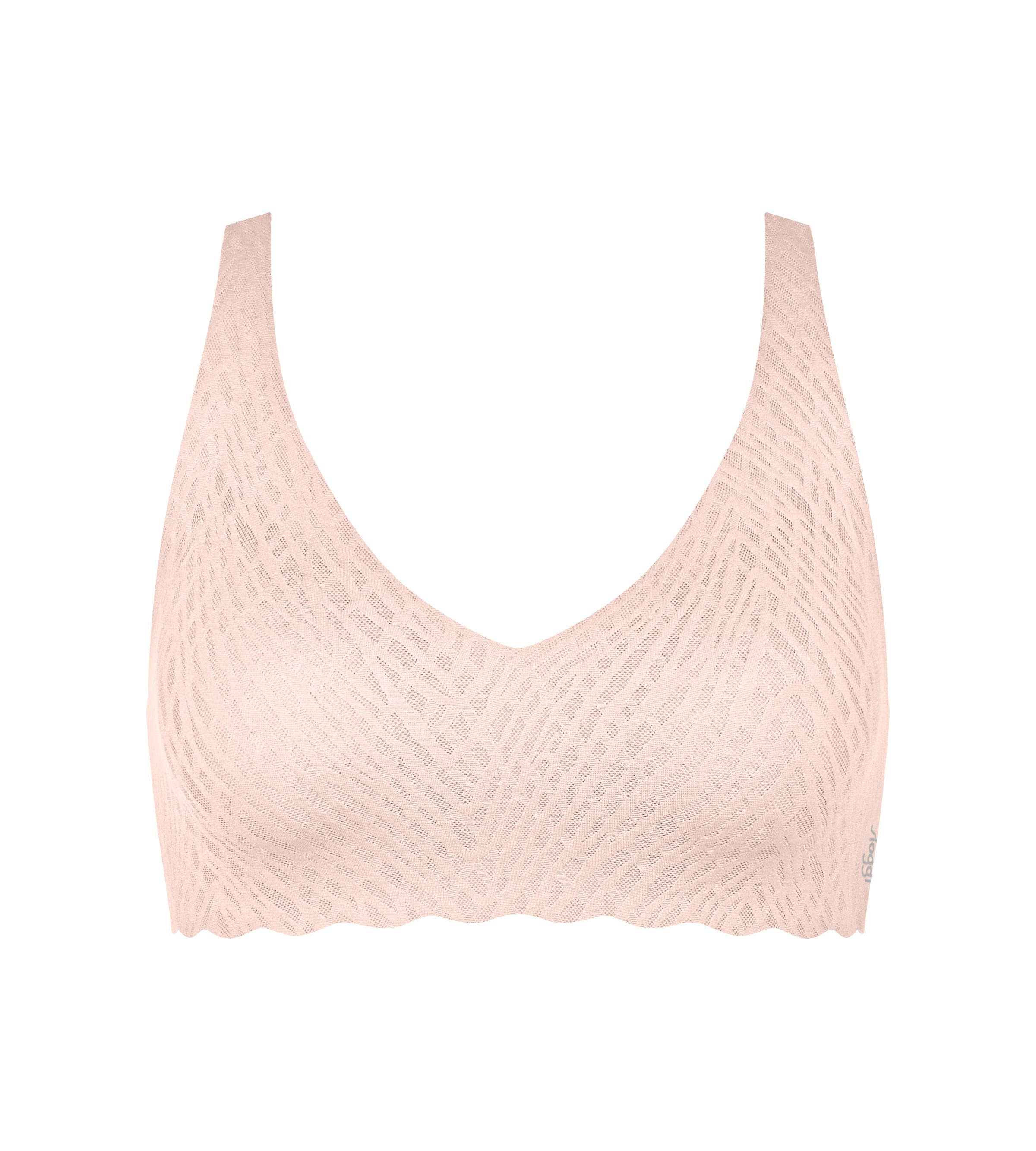 sloggi Bügelloser BH ZERO Feel Bliss Soft bra unsichtbar mit Spitzenoptik