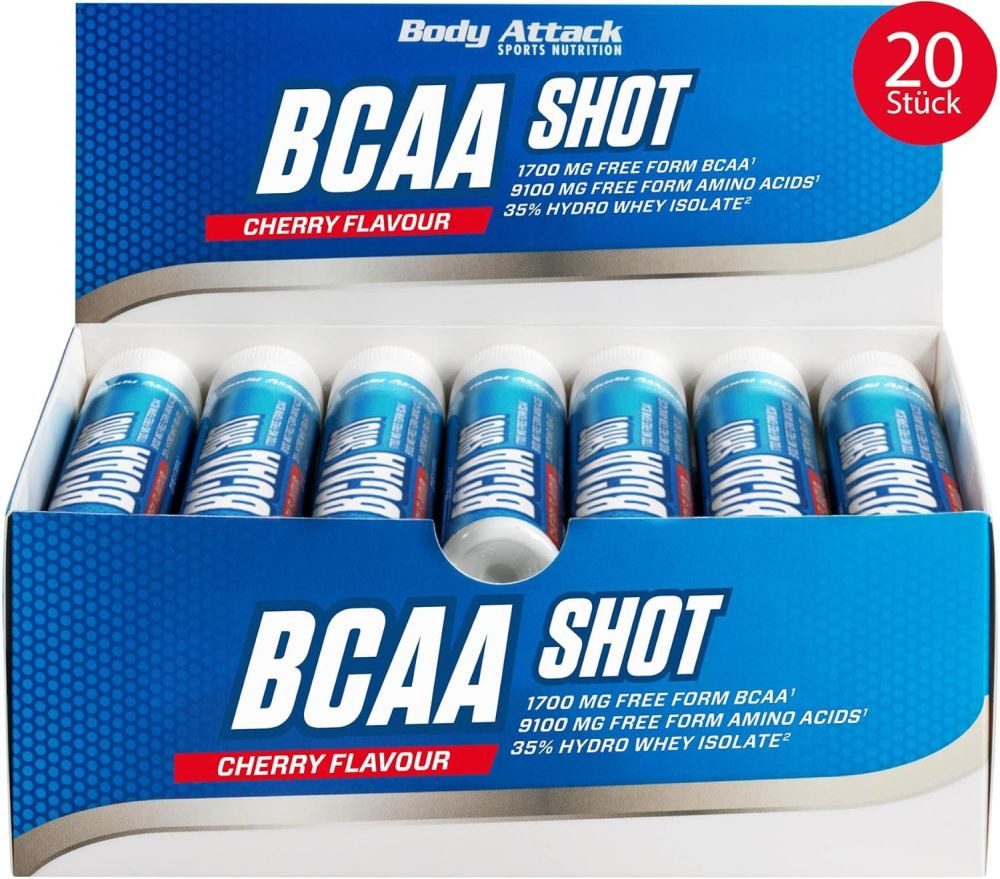 Body Attack Body Attack BCAA Shot 20 x 25 ml Cherry Flüssig