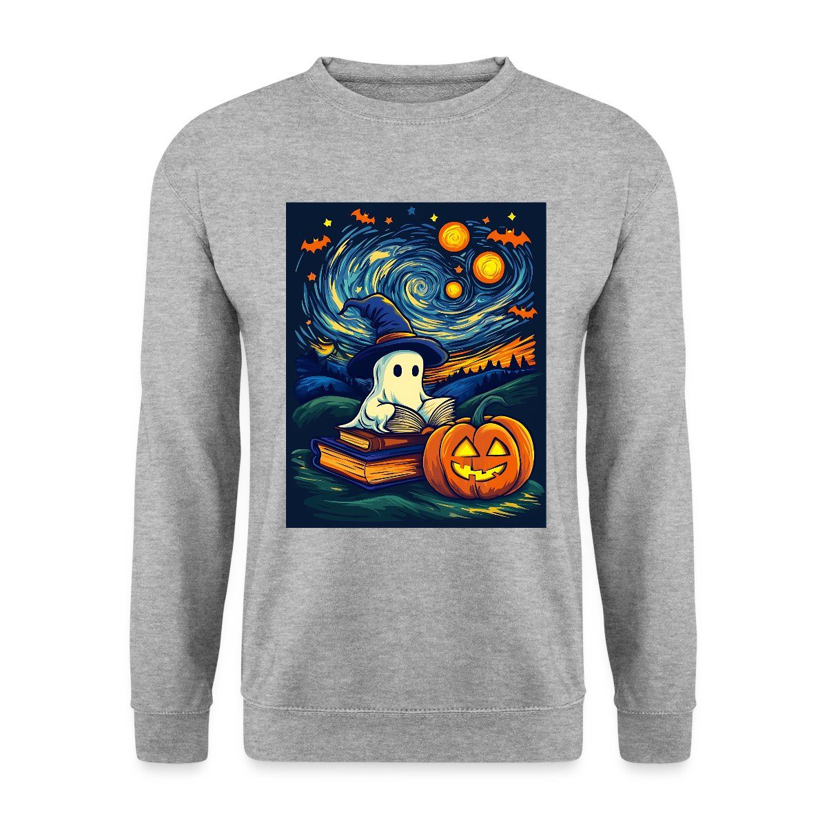 Spreadshirt Sweatshirt Halloween Motiv Unisex Pullover günstig online kaufen